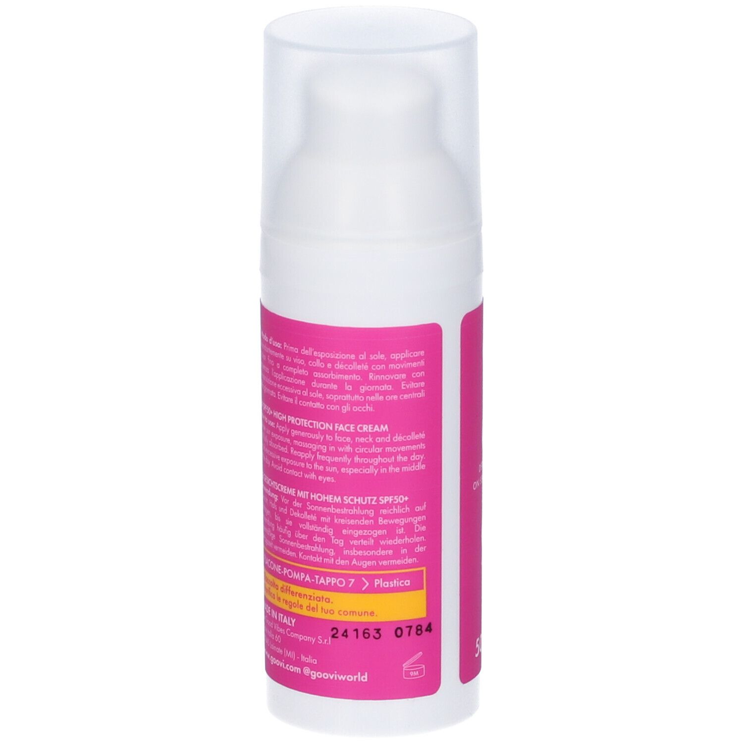 Goovi Lovers In The Sun Crema Solare Viso Protezione Molto Alta SPF50+