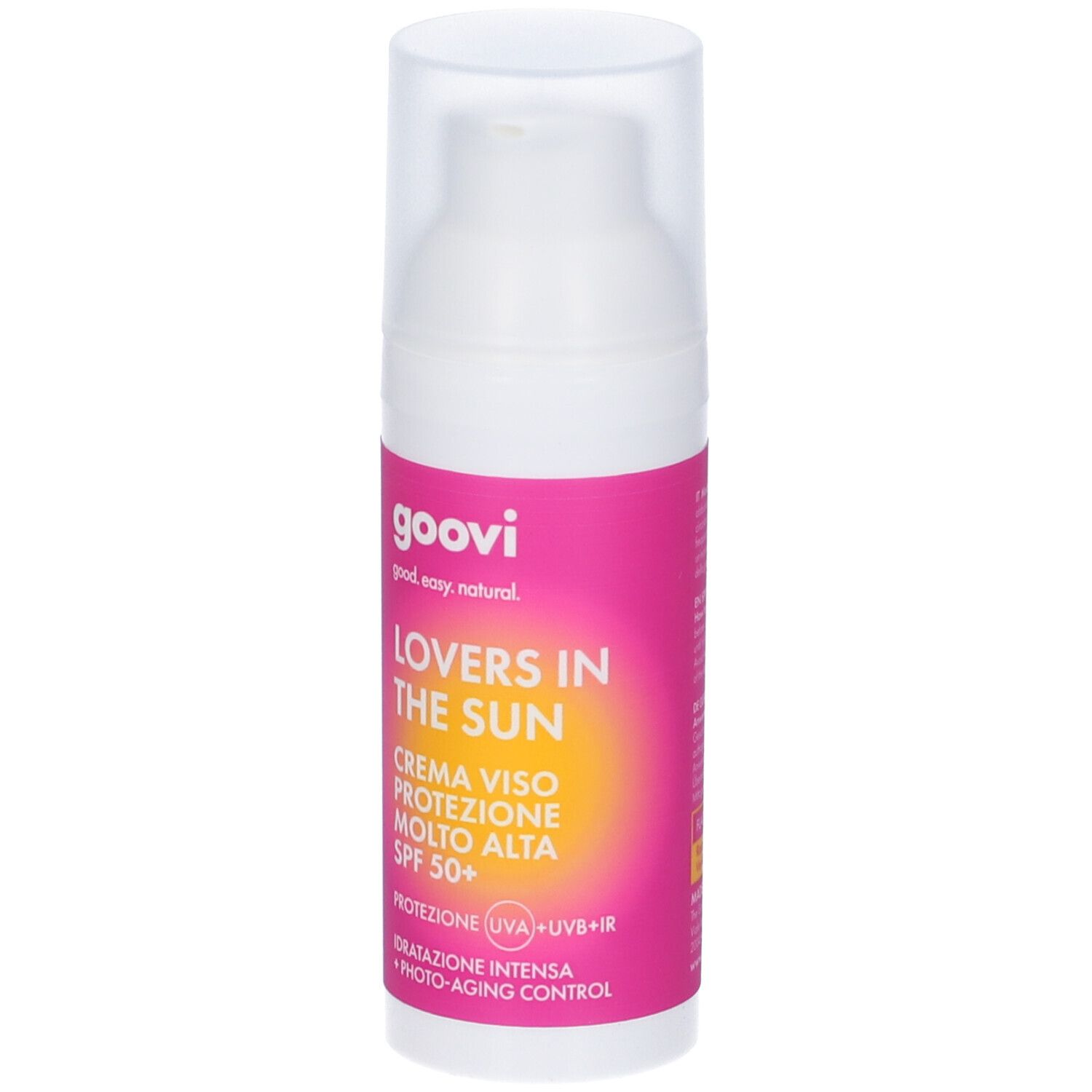 Goovi Lovers In The Sun Crema Solare Viso Protezione Molto Alta SPF50+