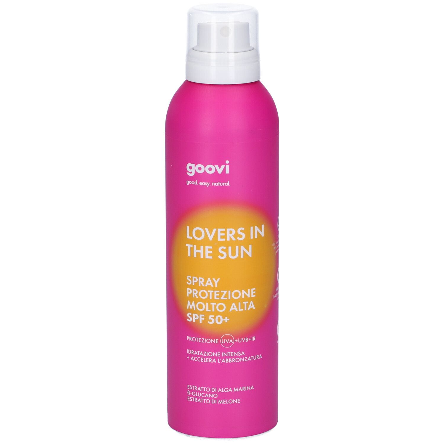 Goovi Lovers In The Sun Spray Solare Corpo Protezione Molto Alta SPF50+