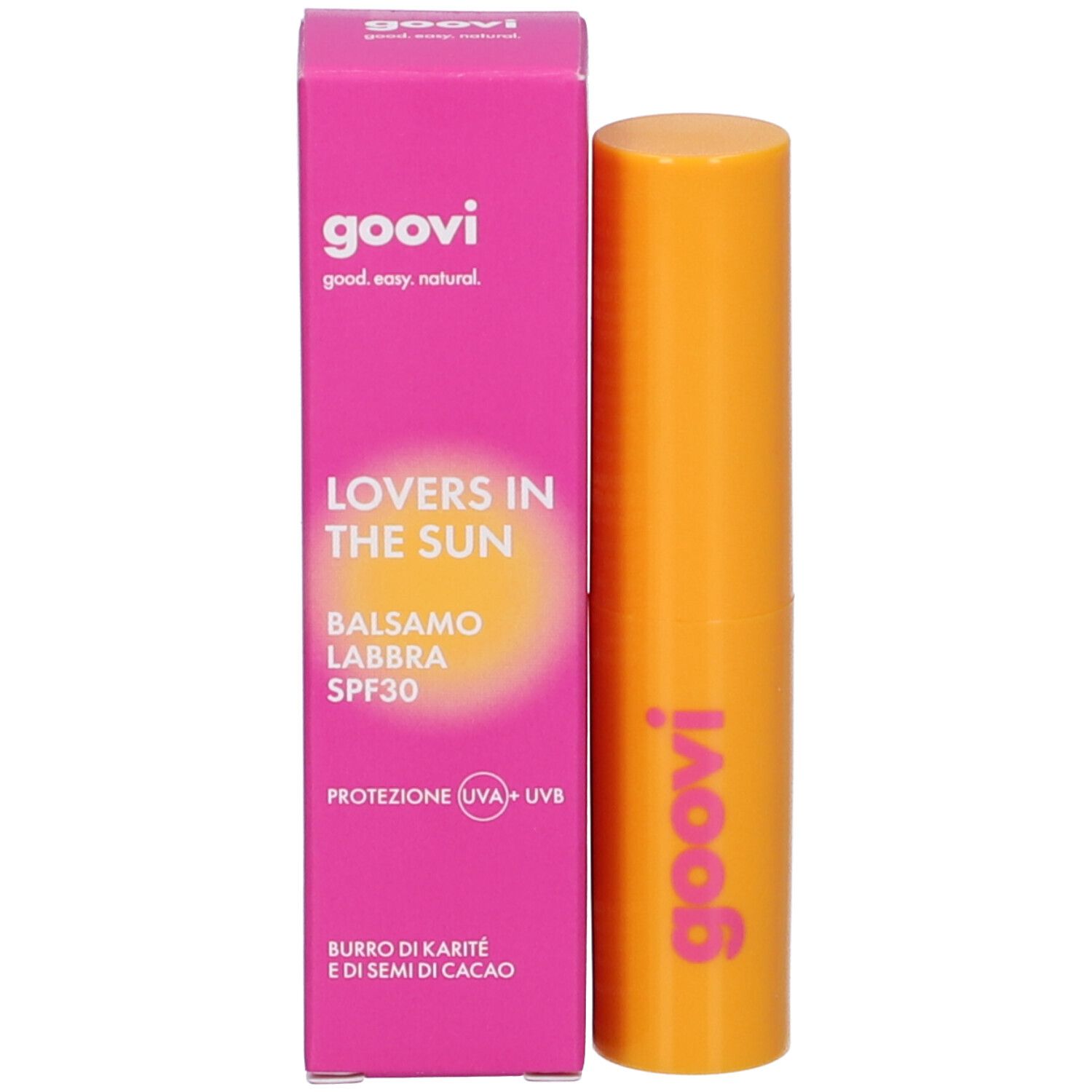 Goovi Lovers In The Sun Balsamo Labbra Protezione Solare SPF30 - risparmia il 15% con il codice: goovi15