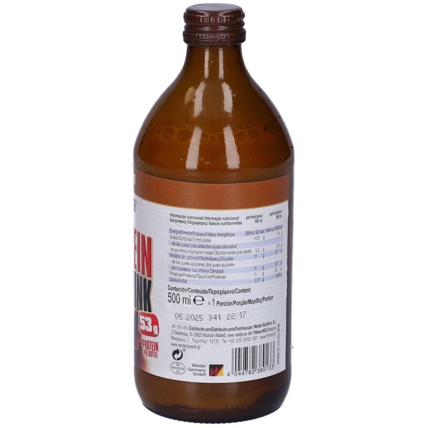 Weider Protein Drink Chocolate Flavour