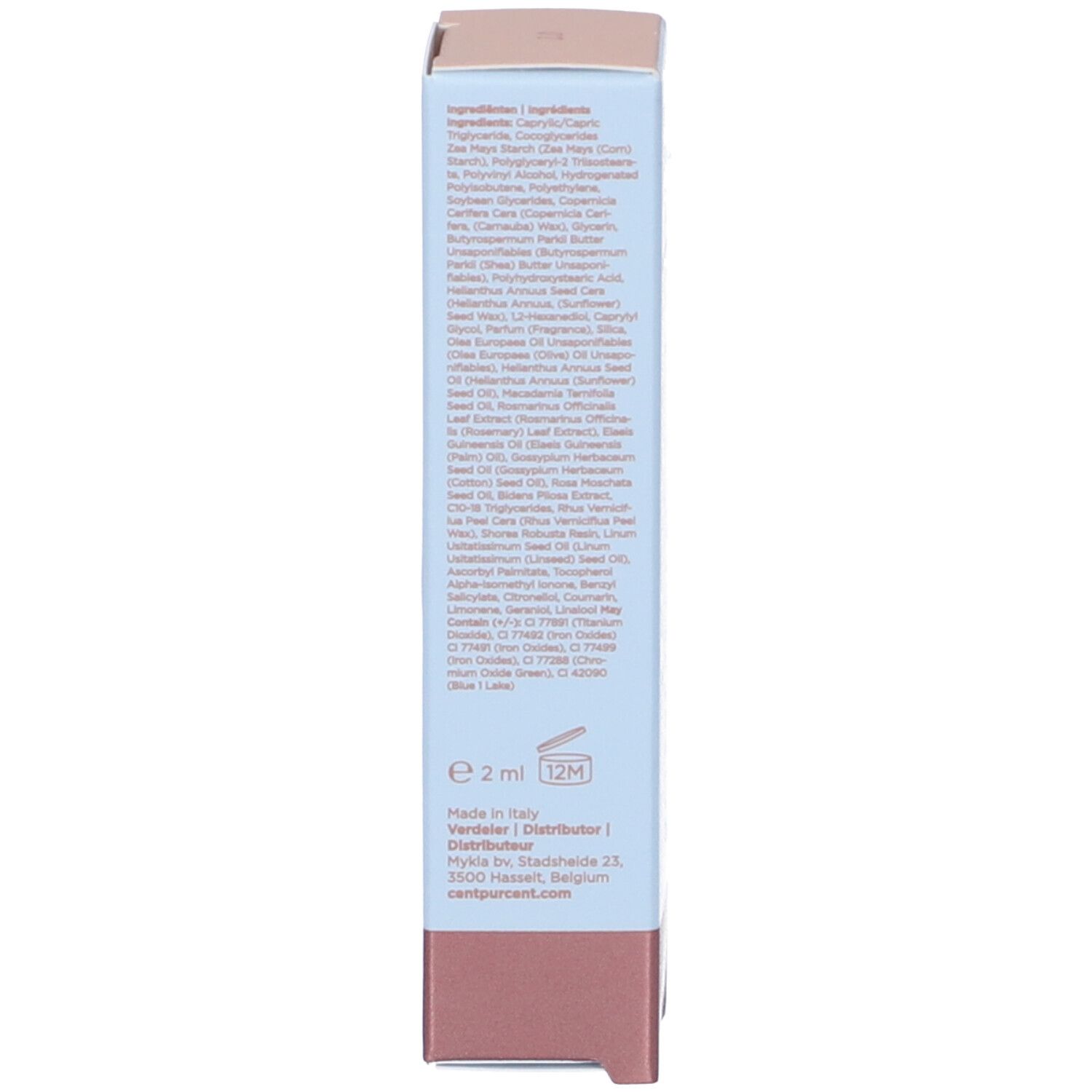Cent Pur Cent Covering Concealer Ombretto Colore 2.0