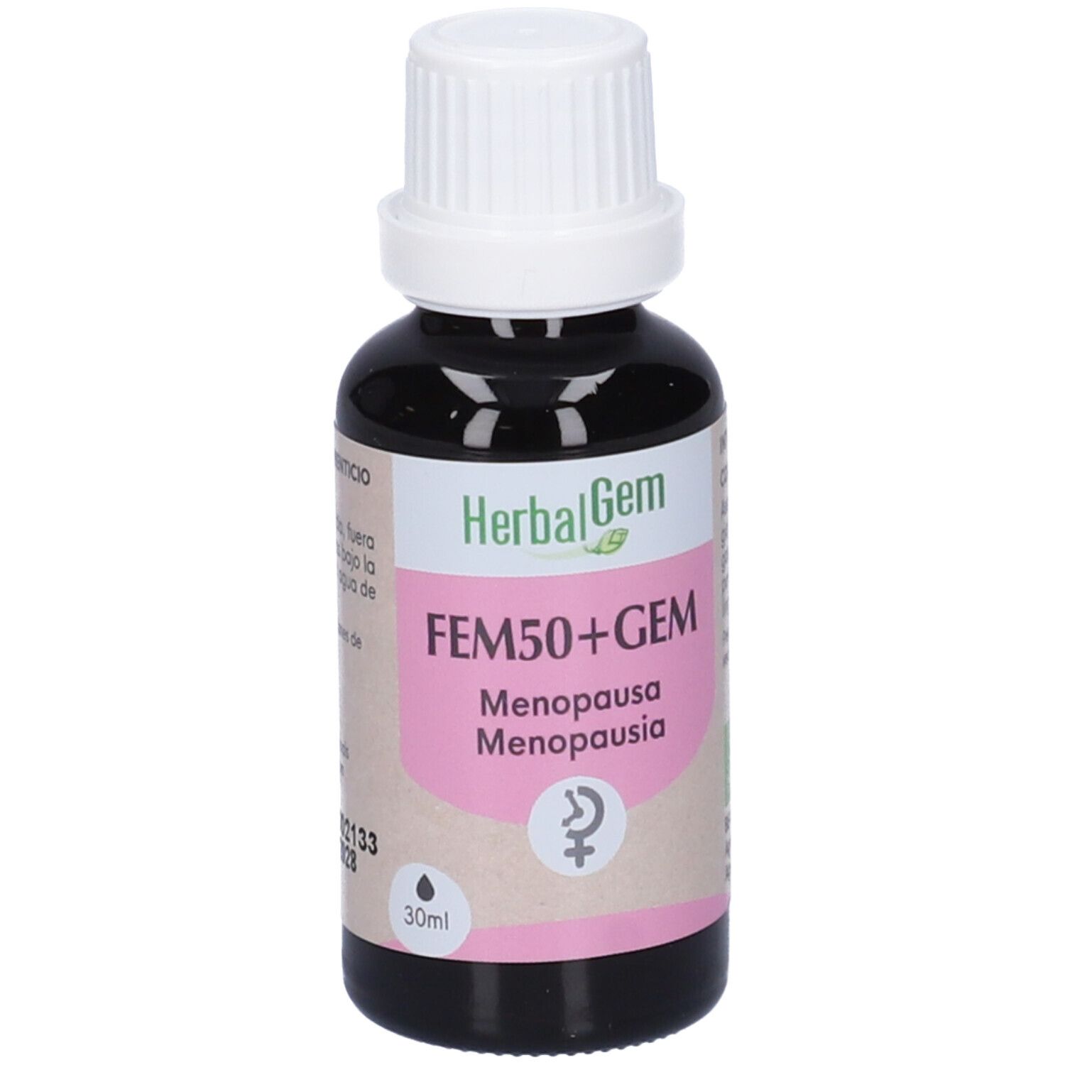Herbalgem Fem50+Gem Menopausa Concentrato di Gemme Fresche Gocce