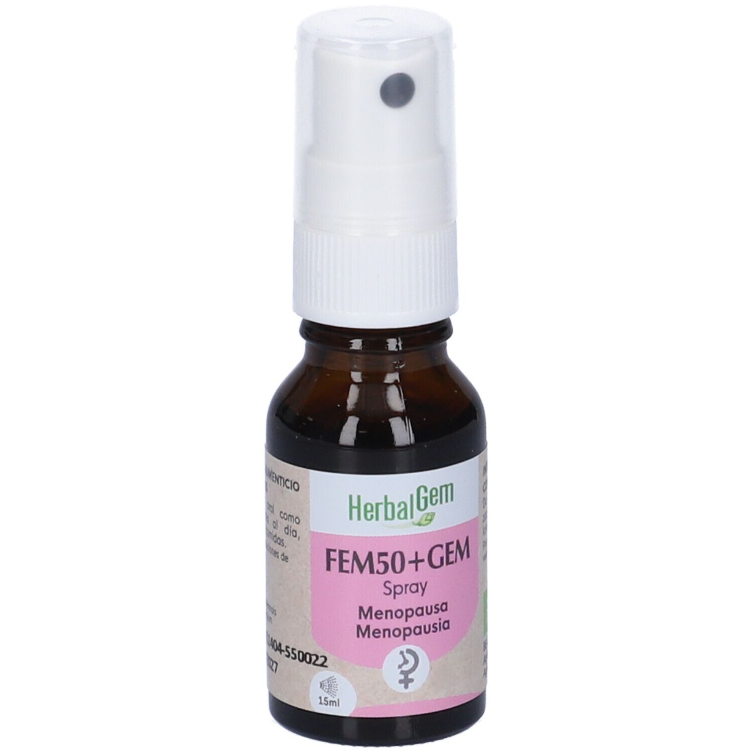 Herbalgem Fem50+Gem Menopausa Concentrato di Gemme Fresche Gocce
