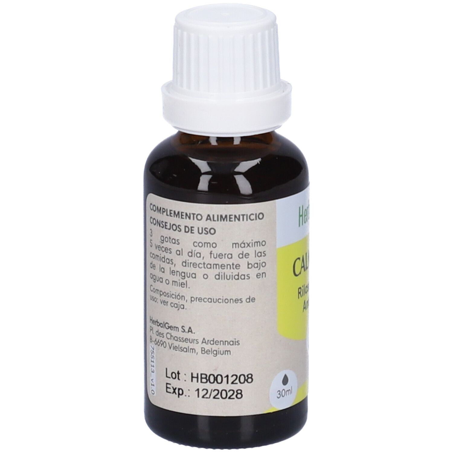 Herbalgem Calmigem Rilassamento Concentrato di Gemme Fresche Gocce
