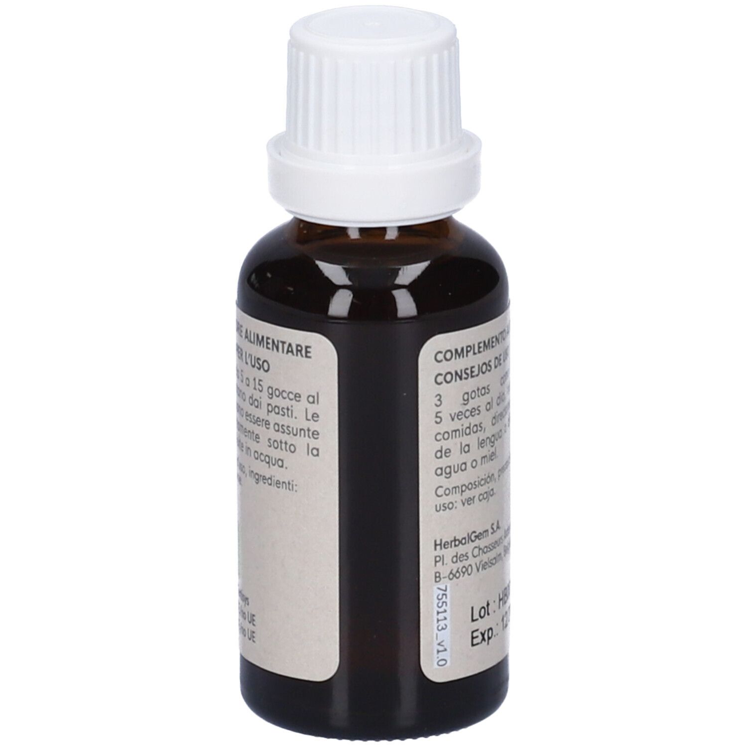 Herbalgem Calmigem Rilassamento Concentrato di Gemme Fresche Gocce