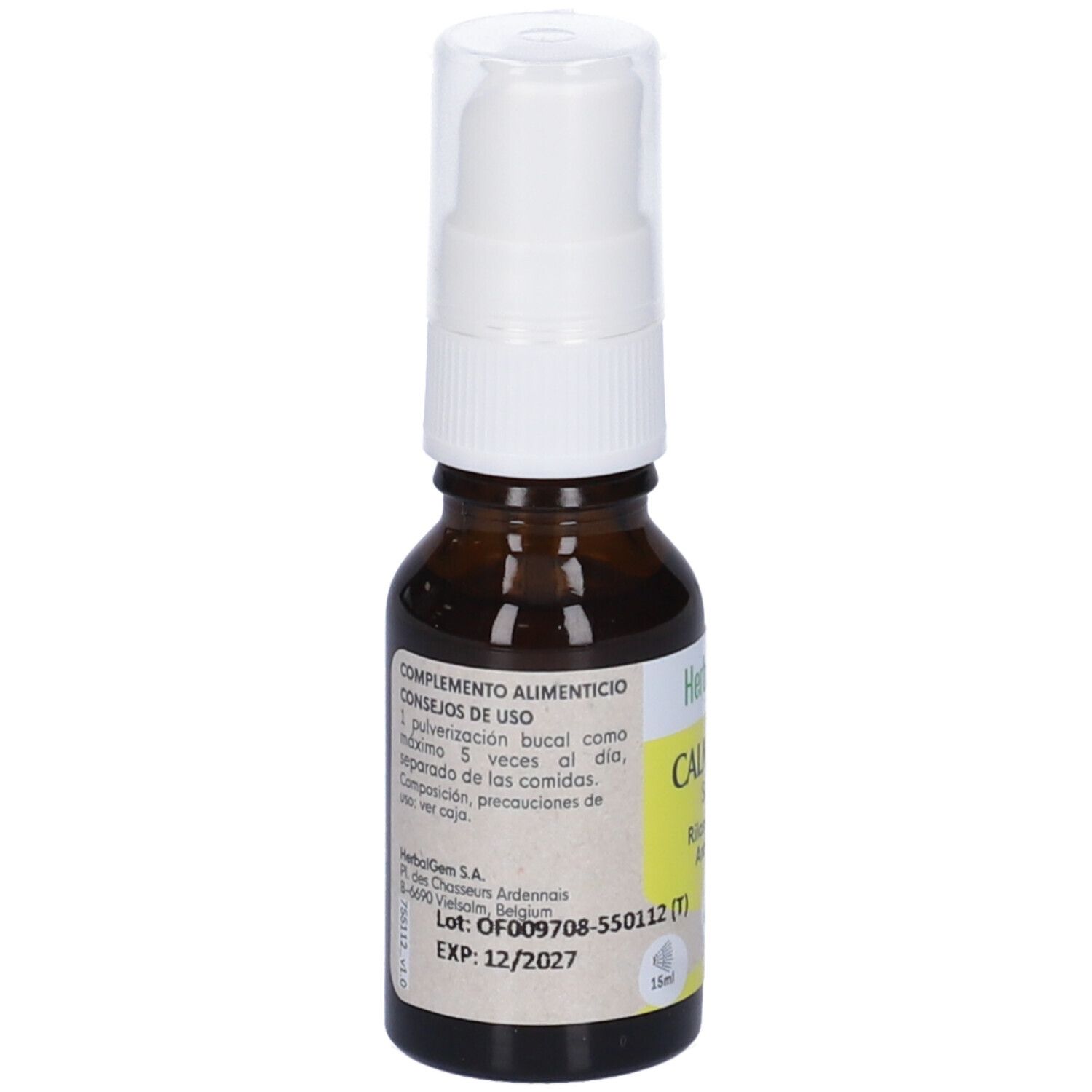 Herbalgem Calmigem Rilassamento Concentrato di Gemme Fresche Spray