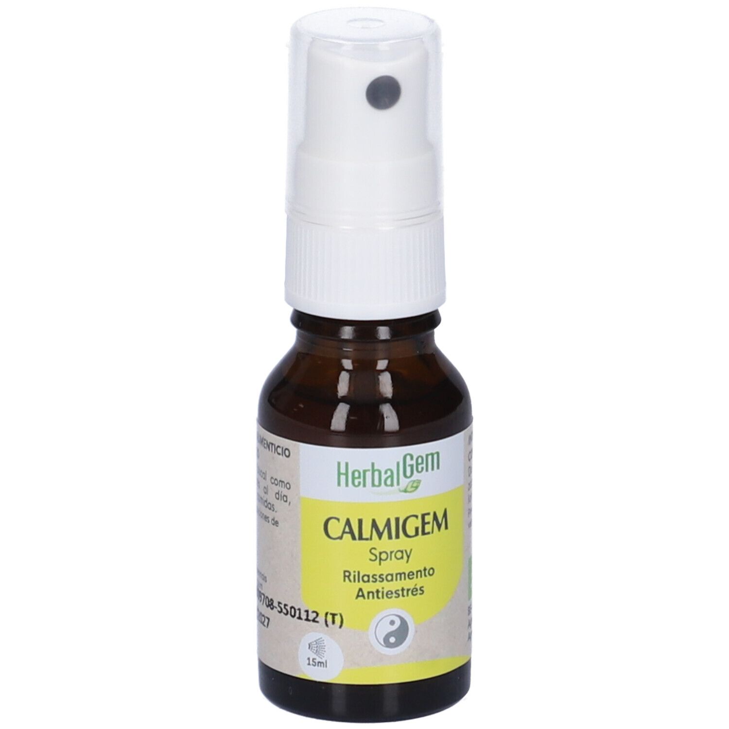 Herbalgem Calmigem Rilassamento Concentrato di Gemme Fresche Spray