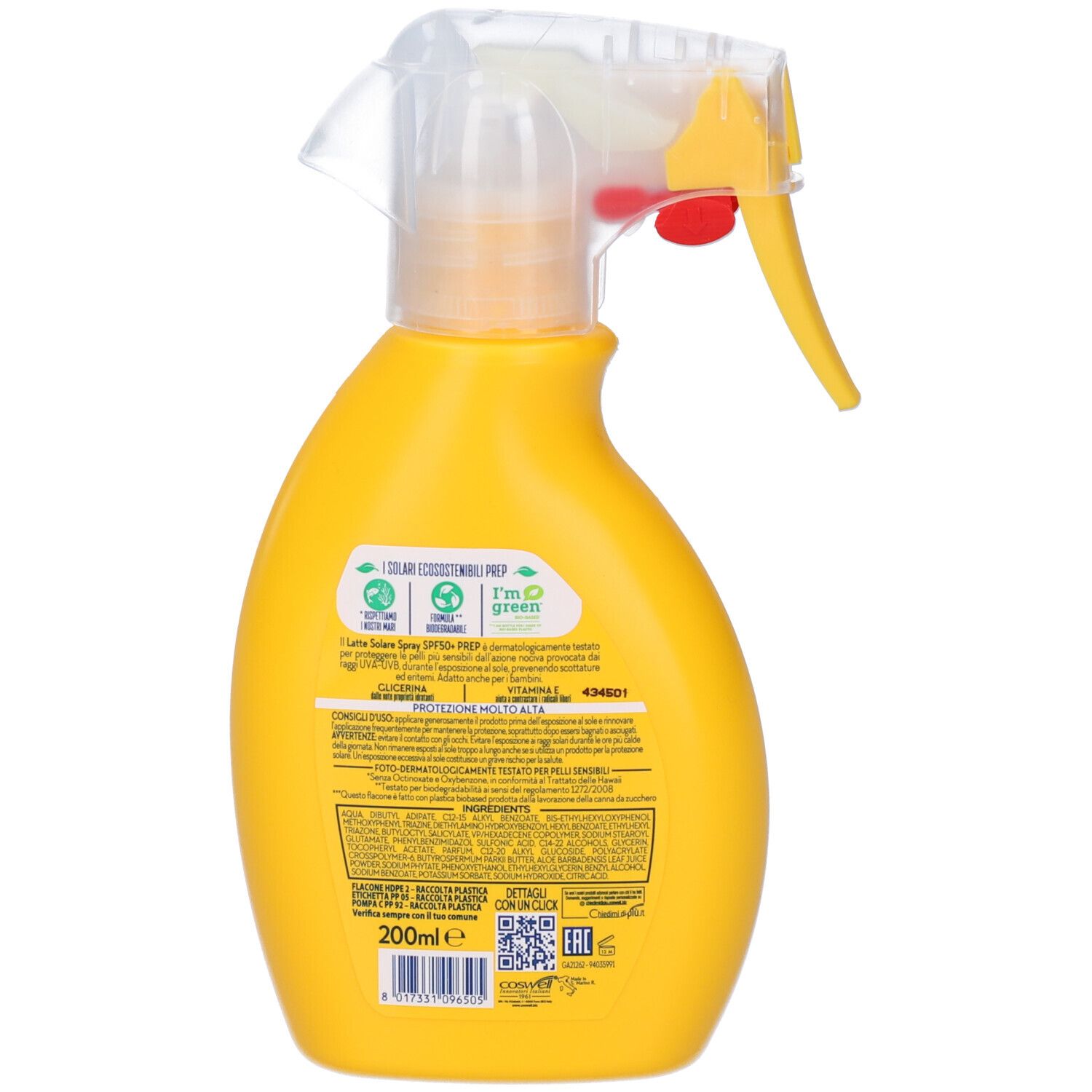 Prep Trigger Solare Spf50+ 200 Ml