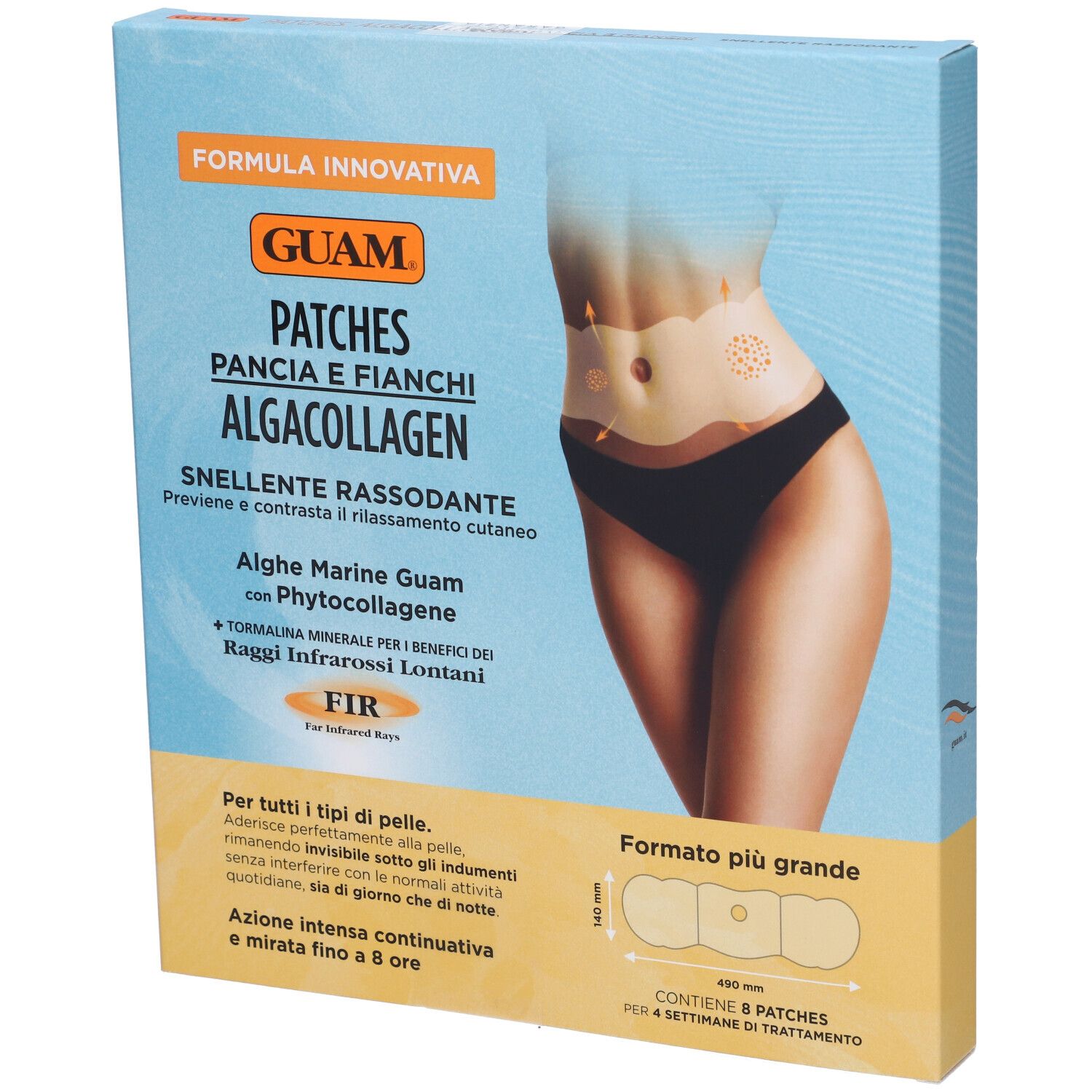 Guam Algacollagen Patches Pancia E Fianchi Snellente Rassodante Fir - risparmia il 10% con il codice: Guam10