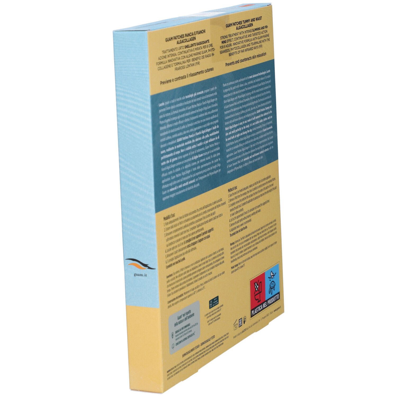 Guam Algacollagen Patches Pancia E Fianchi Snellente Rassodante Fir - risparmia il 10% con il codice: Guam10