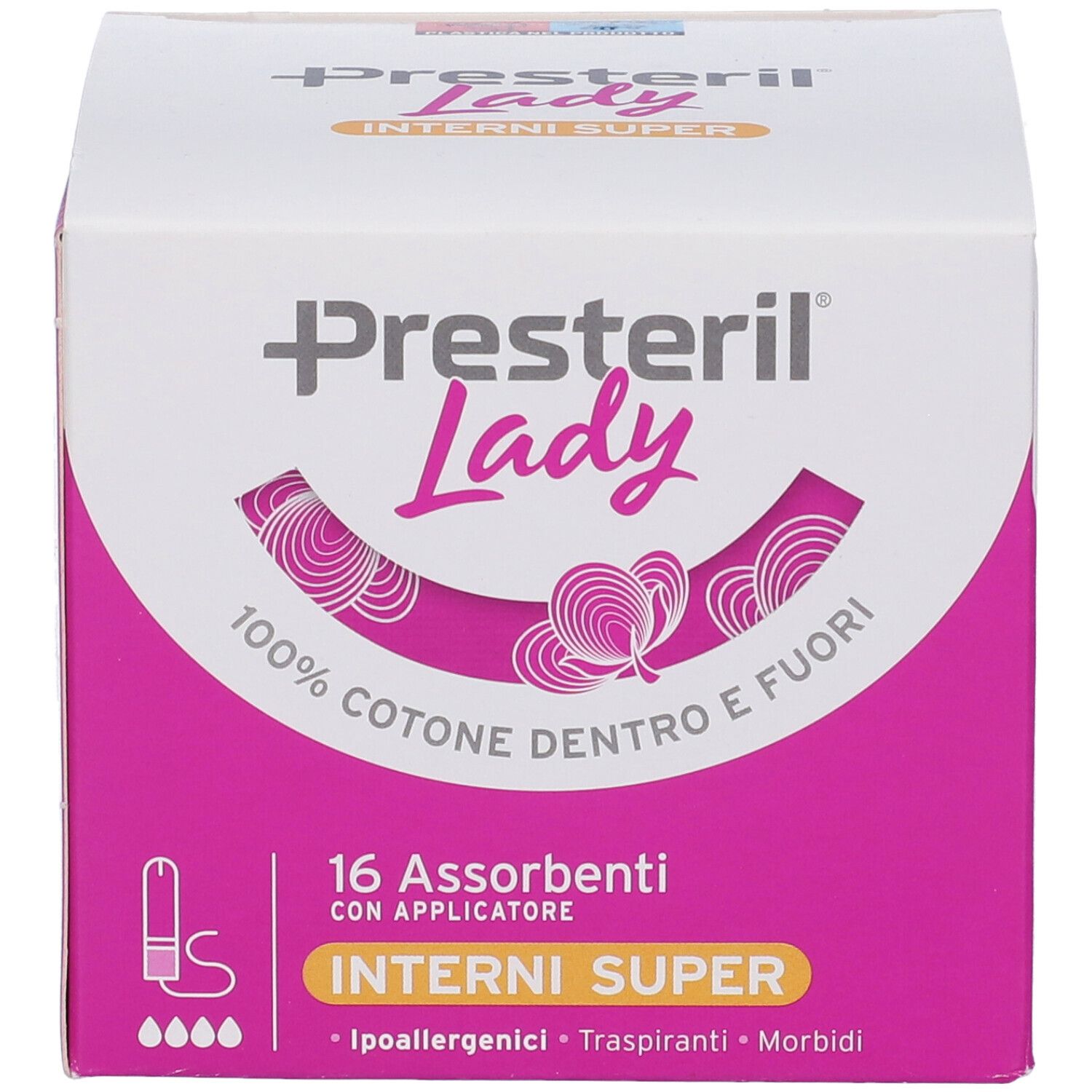 Lady Presteril  Assorbente Interno Compact Super Plus 16 Pezzi