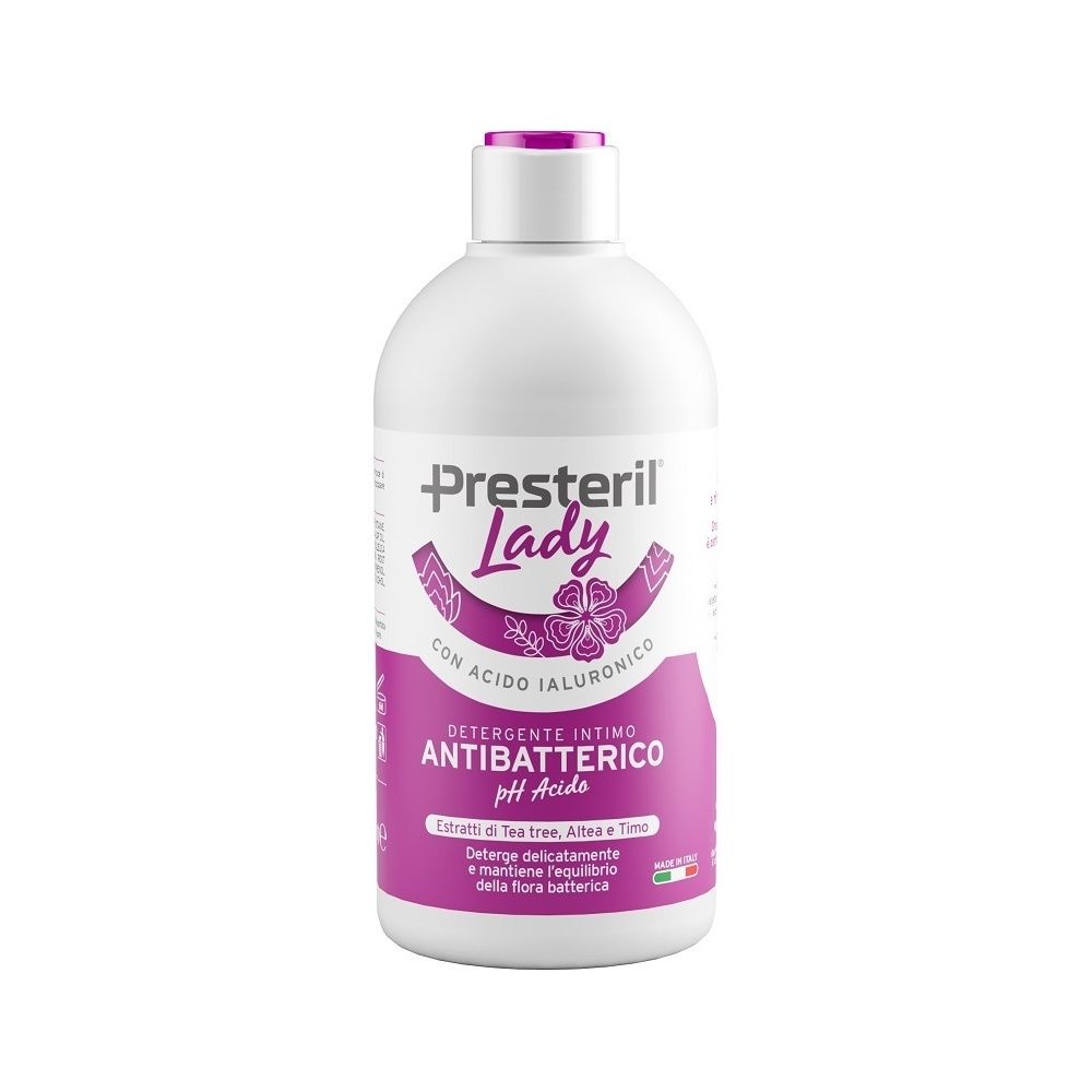 Lady Presteril Detergente Intimo Antibatterico pH Acido