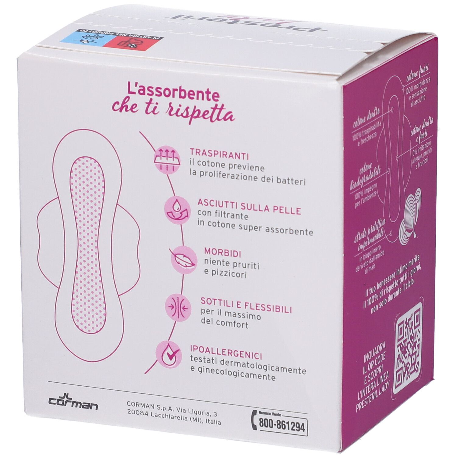 Lady Presteril Assorbenti Notte Super Ali 7 Pezzi