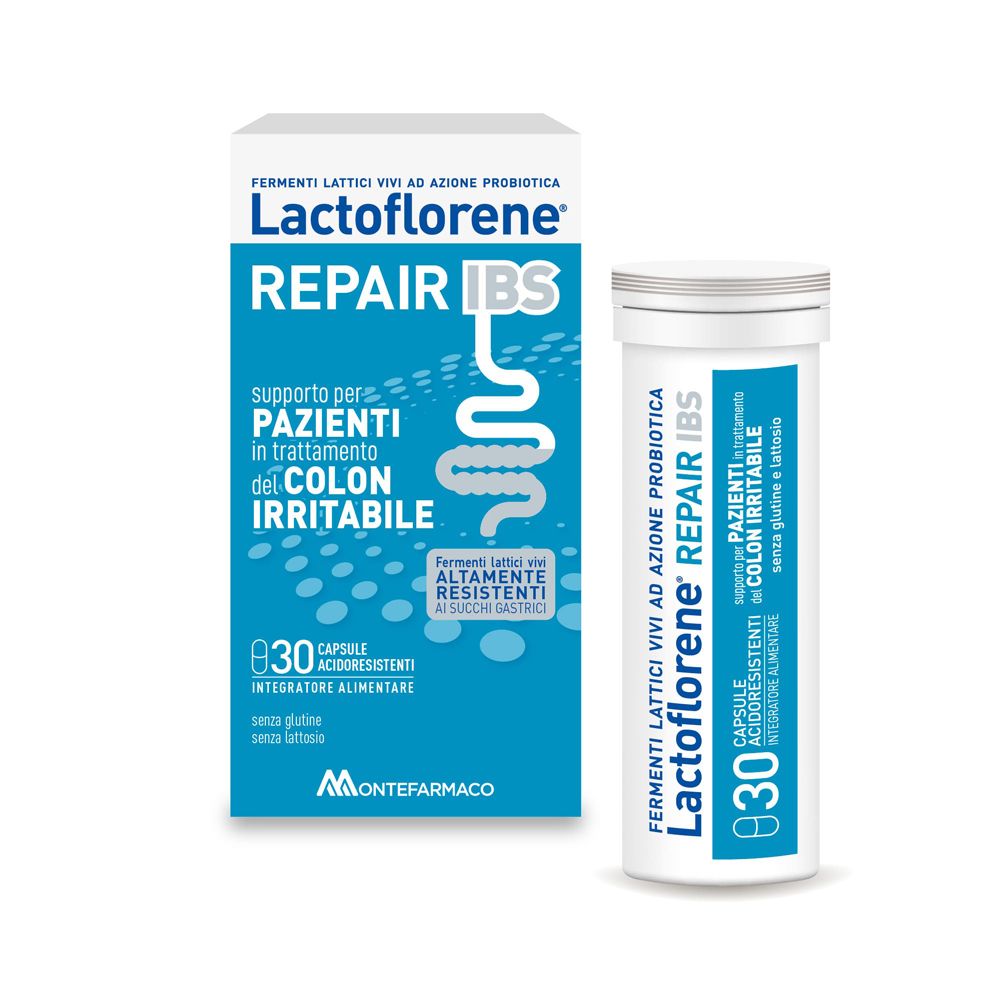 Lactoflorene Repair IBS Capsule Supporto Trattamento Colon Irritabile