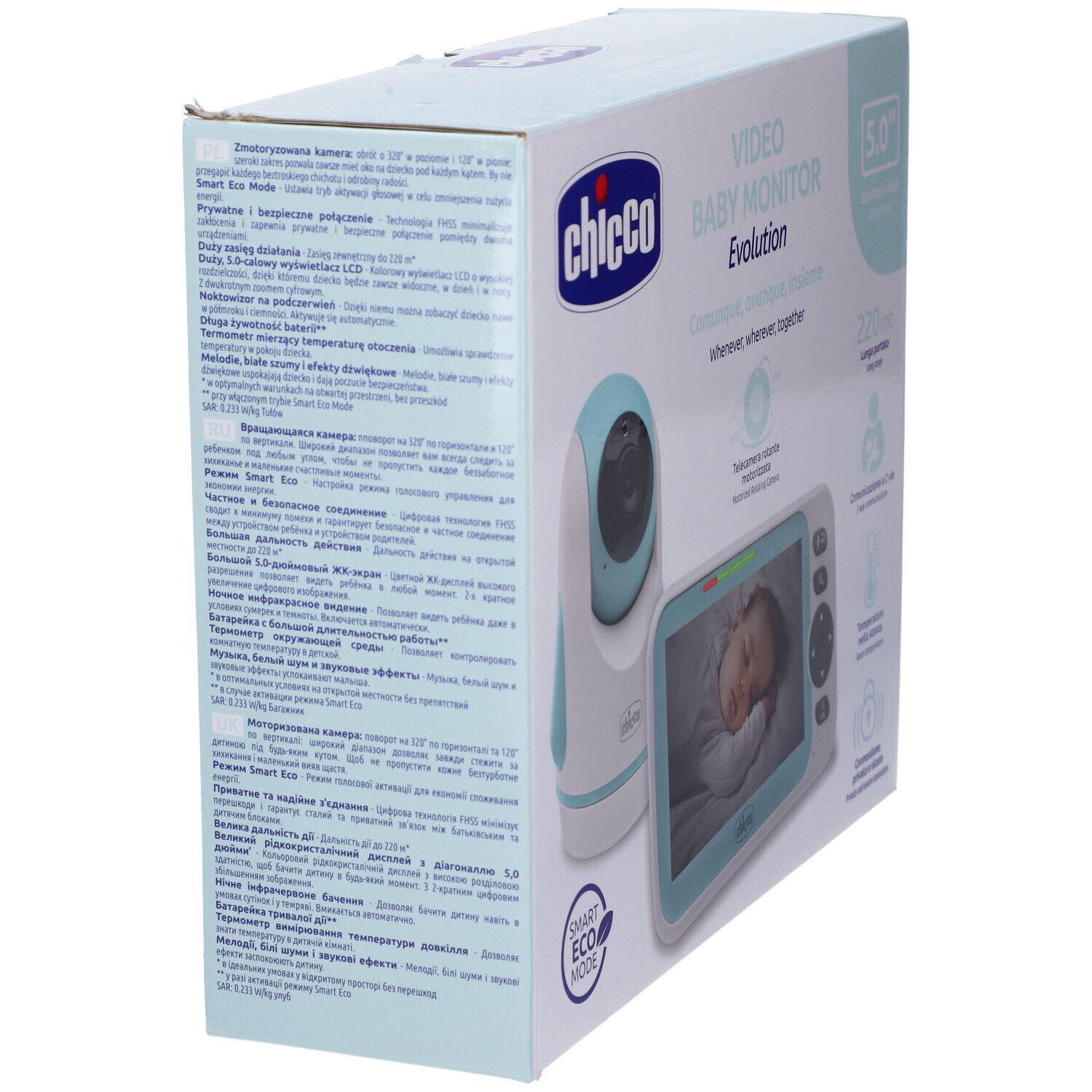 Chicco Video Baby Monitor Evolution pz Redcare