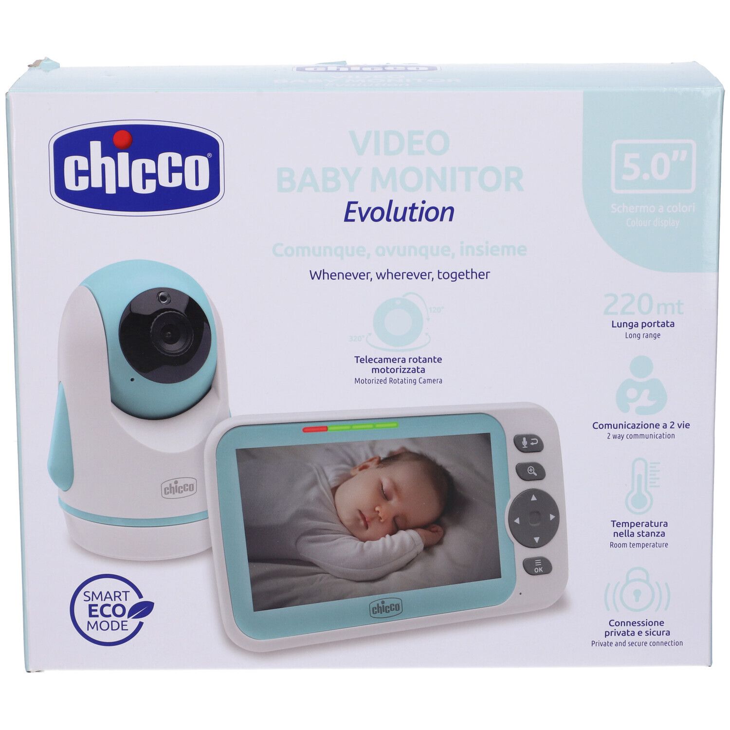 Chicco Video Baby Monitor Evolution pz Redcare