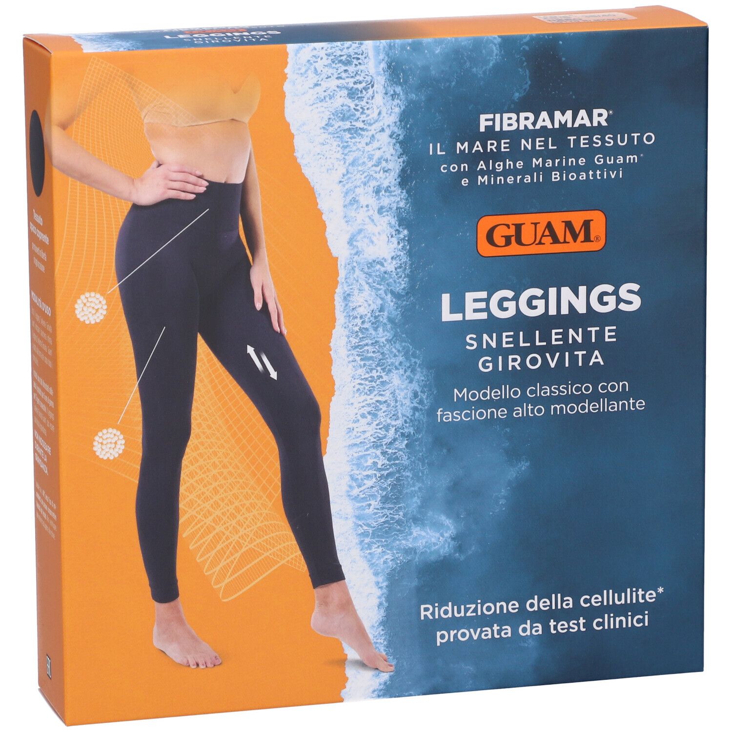 Guam Leggings Classico Fibramar Nero XS/S