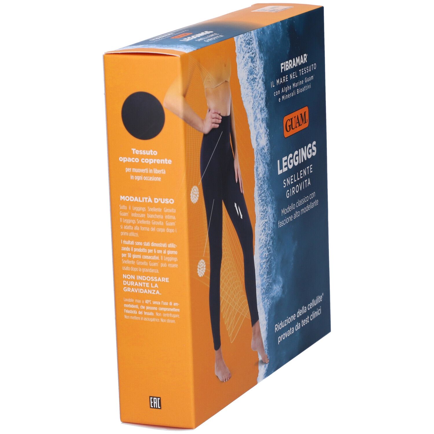 Guam Leggings Classico Fibramar Nero L/XL - risparmia il 10% con il codice: Guam10