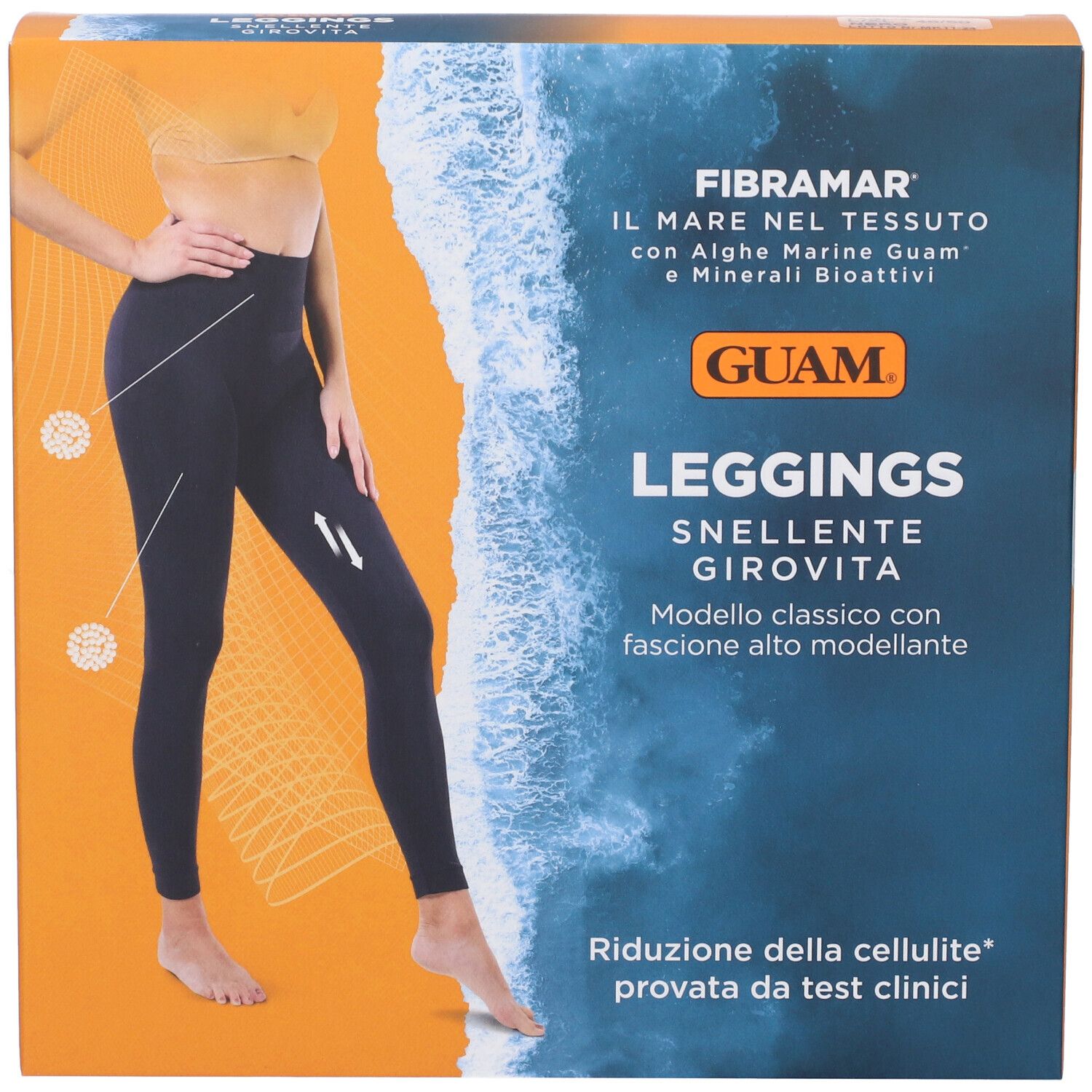 Guam Leggings Classico Fibramar Nero L/XL - risparmia il 10% con il codice: Guam10