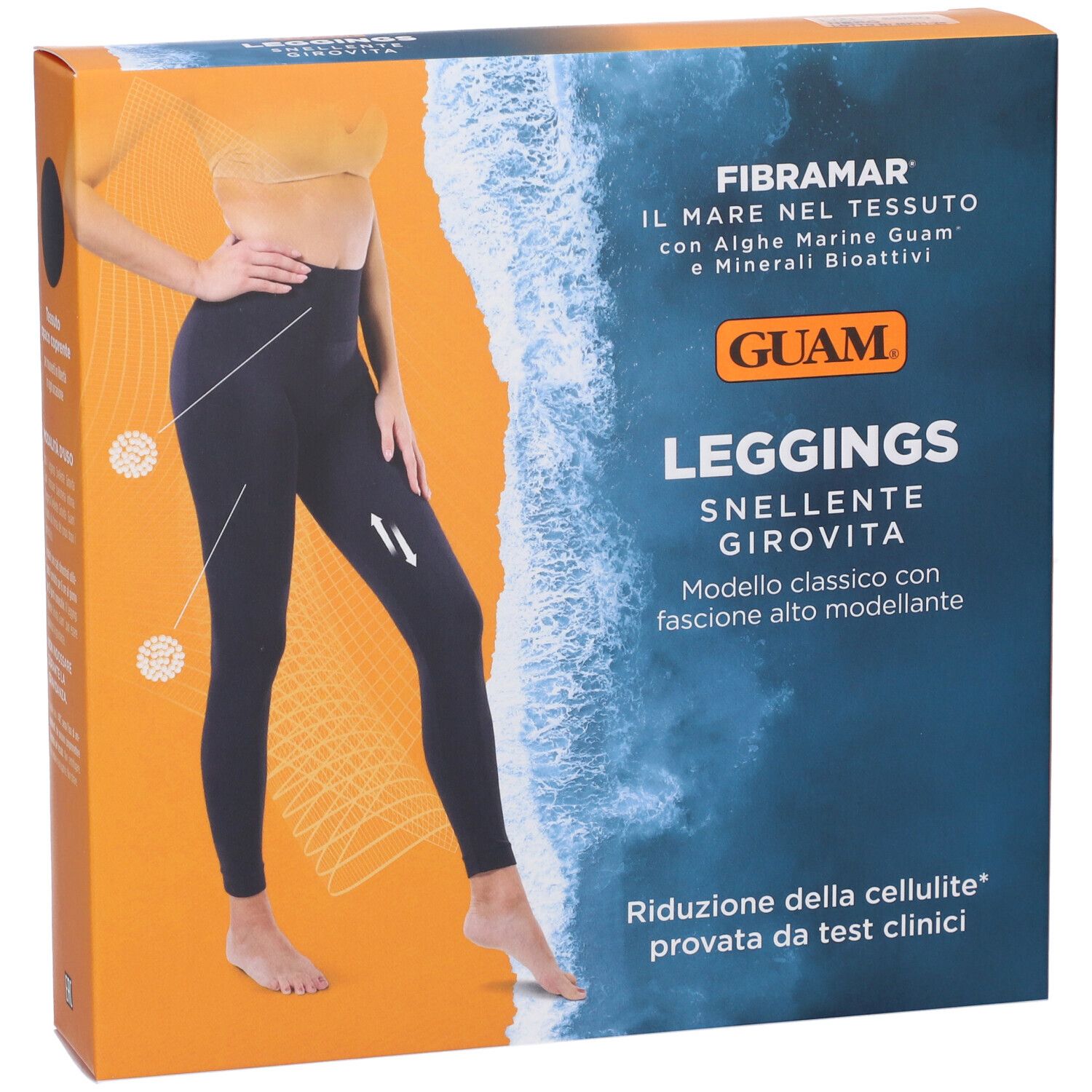 Guam Leggings Classico Fibramar Nero L/XL - risparmia il 10% con il codice: Guam10