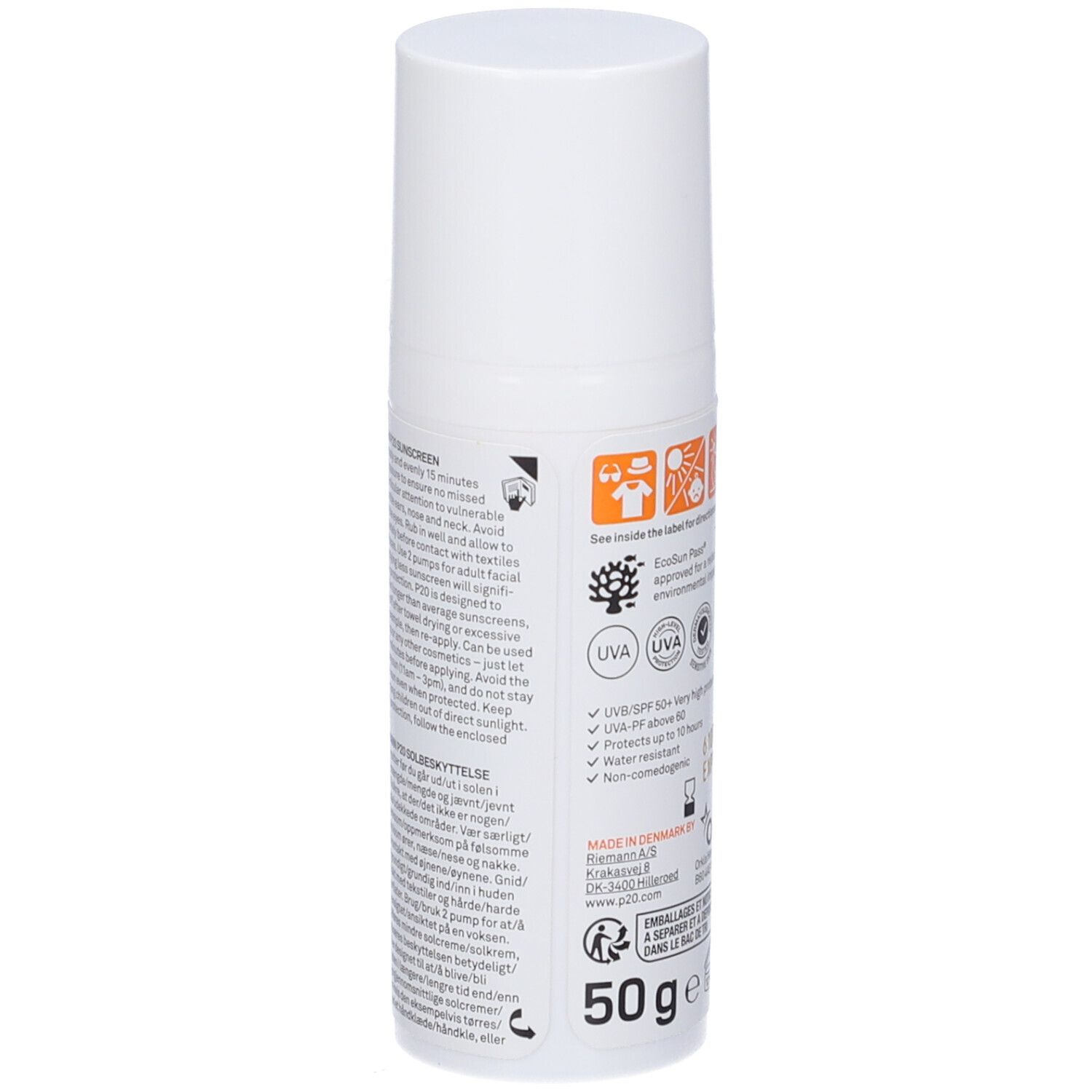 Riemann P20 Hyperpigmentation Defence Crema SPF50+