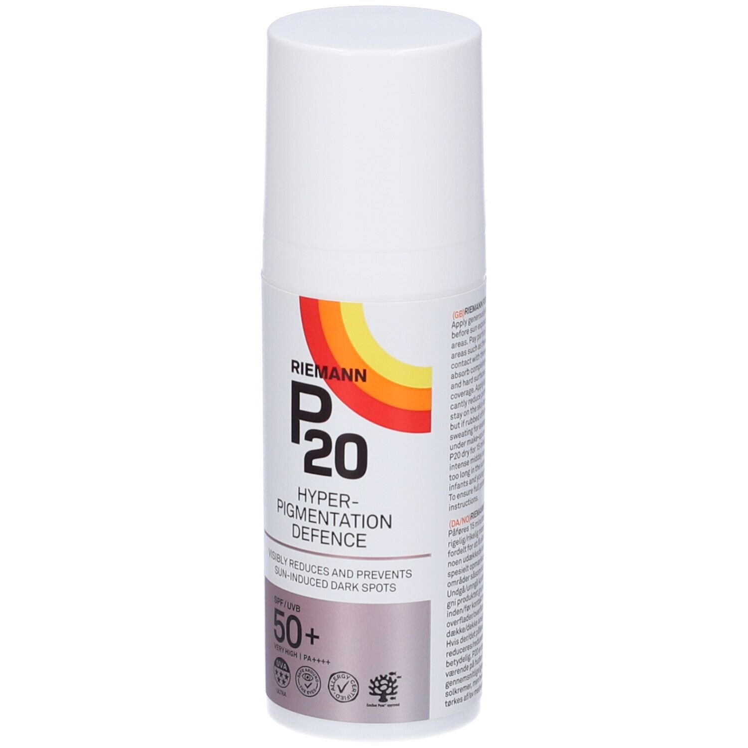 Riemann P20 Hyperpigmentation Defence Crema SPF50+
