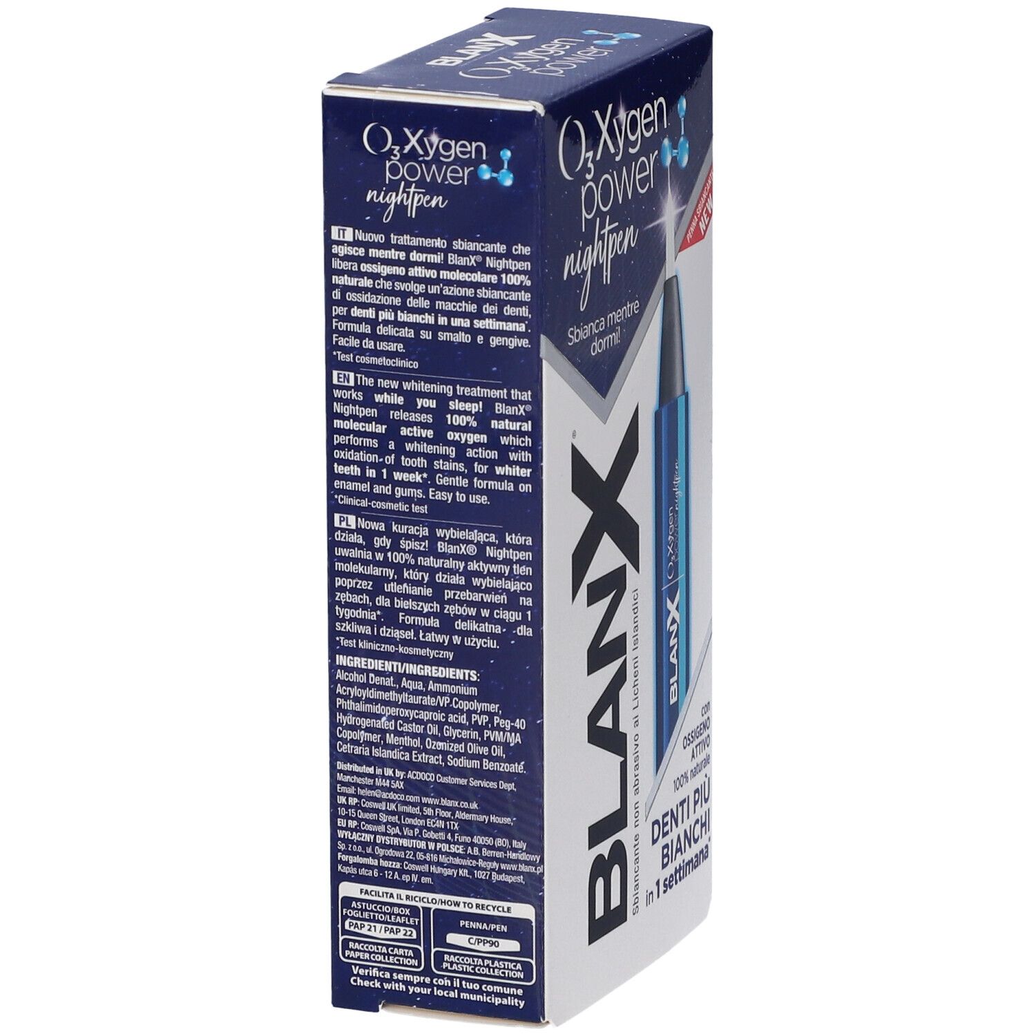 Blanx O3X Nightpen 2,5 Ml