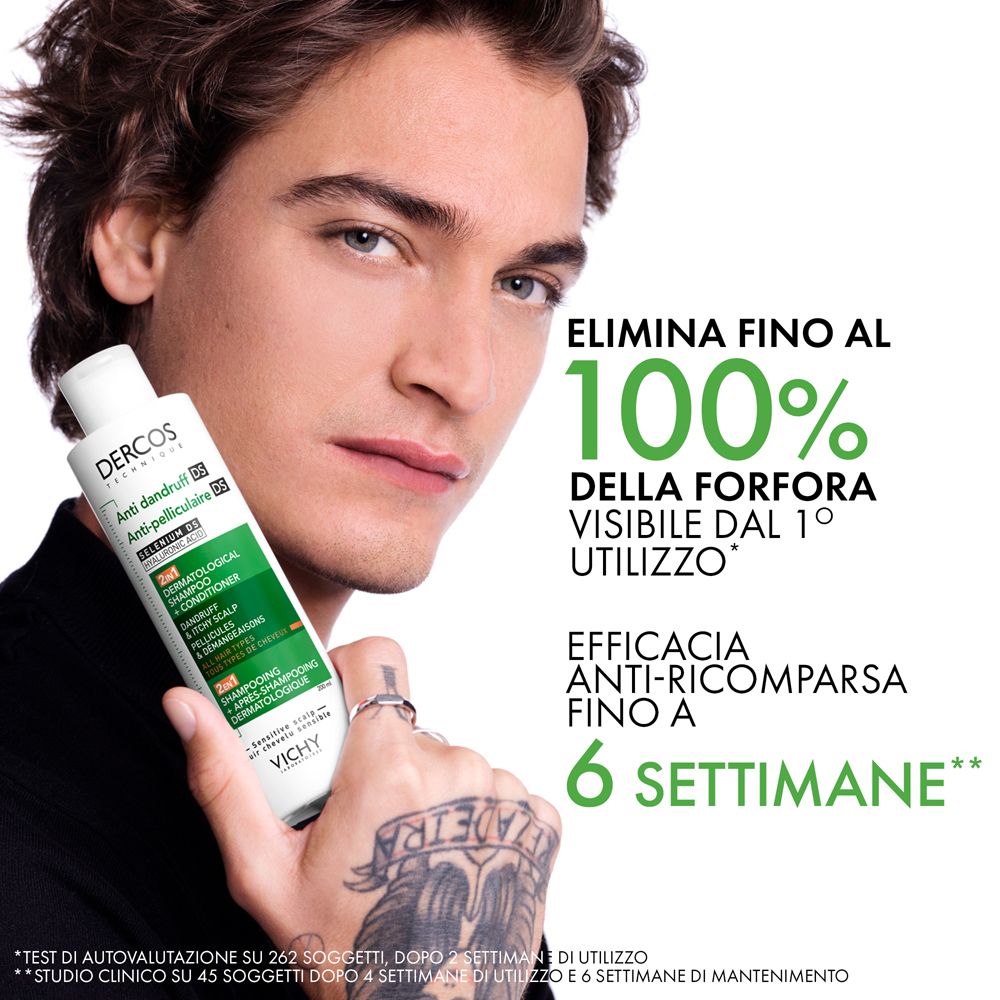 Dercos Anti-Forfora DS 2 In 1 Balsamo Shampoo
