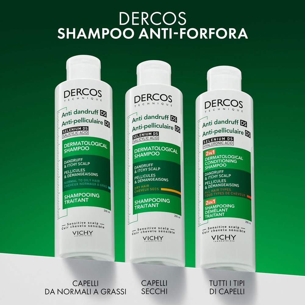 Dercos Anti-Forfora DS 2 In 1 Balsamo Shampoo