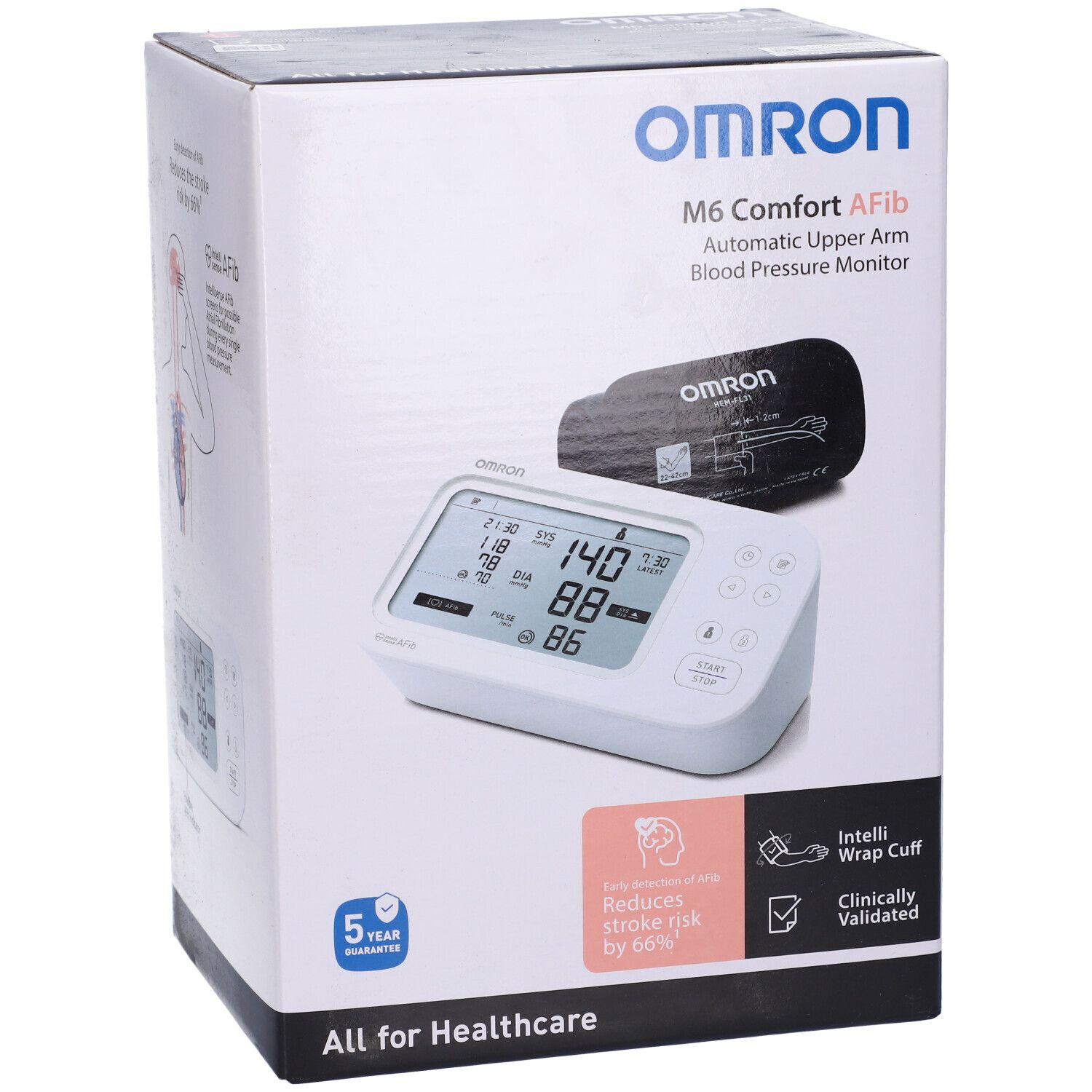 Sfigmomanometro Da Braccio Omron M6 Comfort Afib