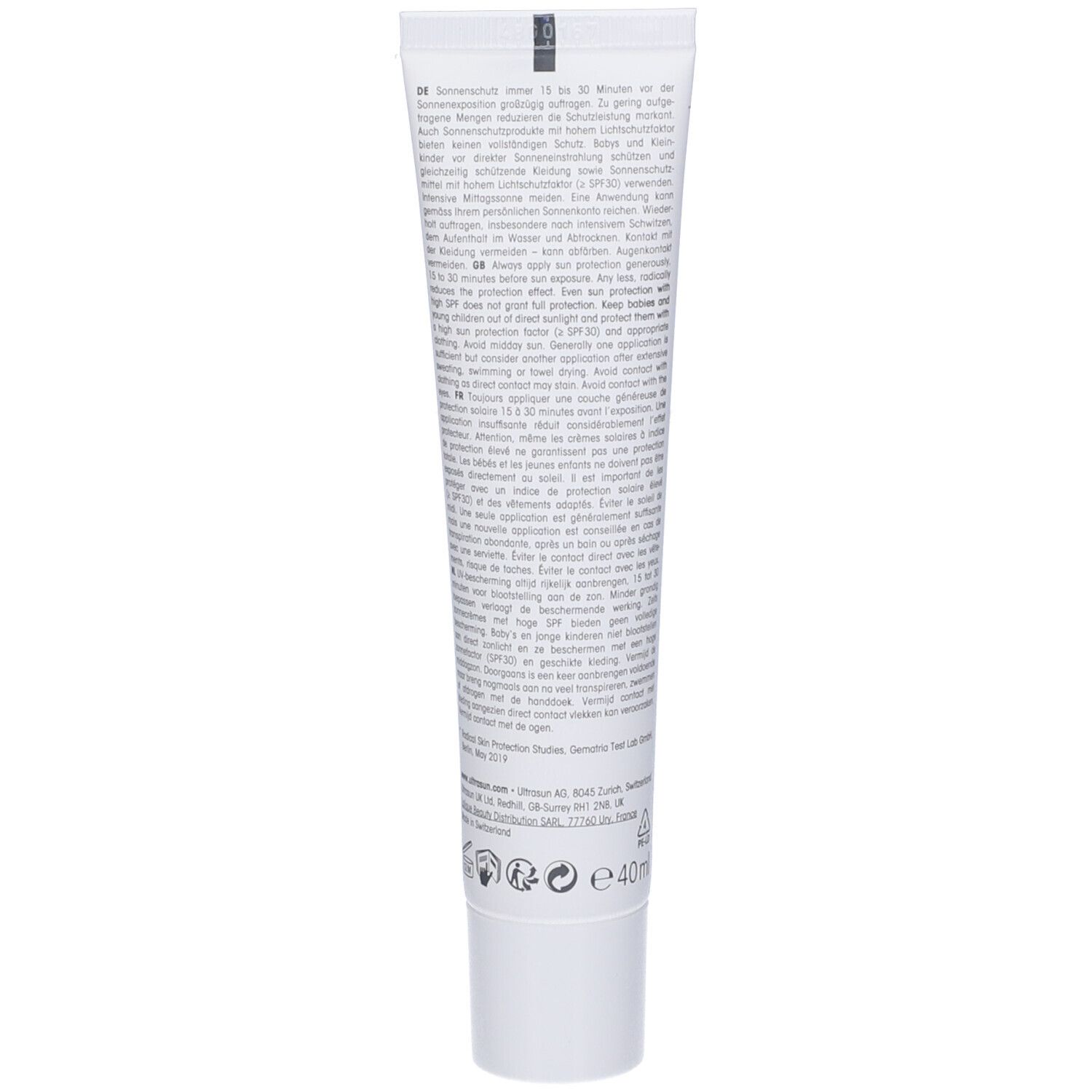 Ultrasun Photo Age Control Fluid Spf 50 Sensitive Skin