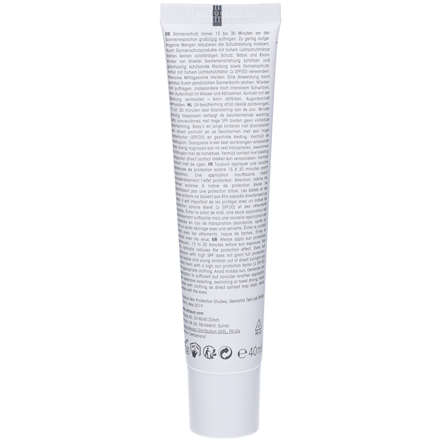Ultrasun Photo Age Control Fluid Spf 50 Tinted