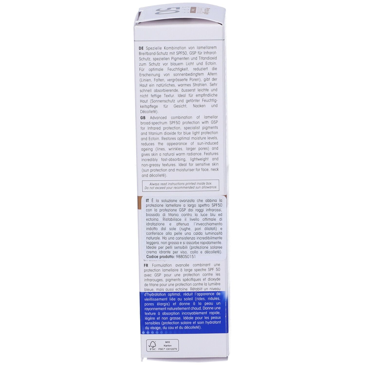 Ultrasun Photo Age Control Fluid Spf 50 Tinted