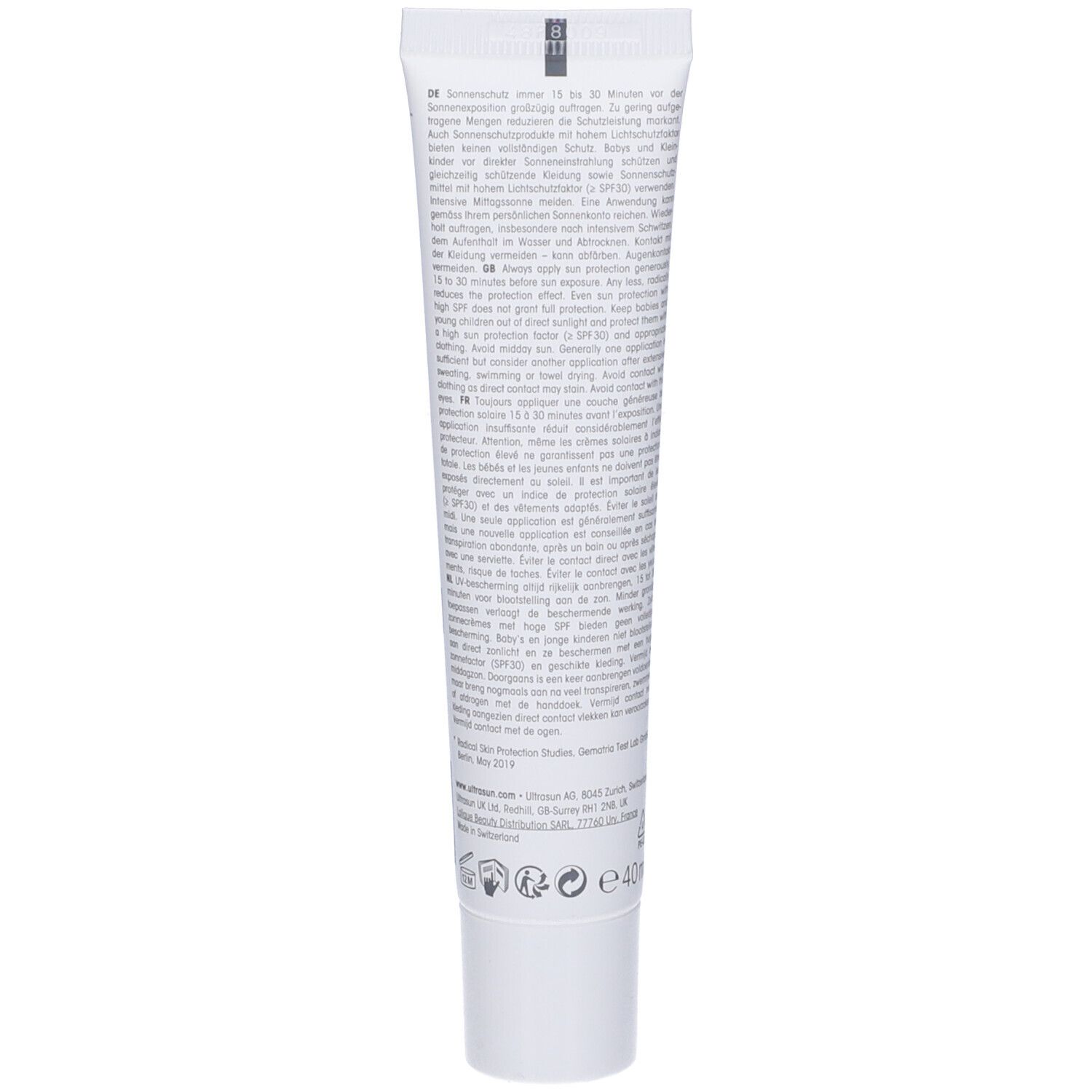 Ultrasun Photo Age Control Fluid Spf 50 Anti-pigmentation