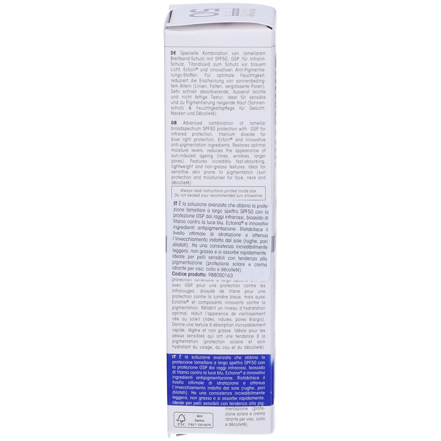 Ultrasun Photo Age Control Fluid Spf 50 Anti-pigmentation