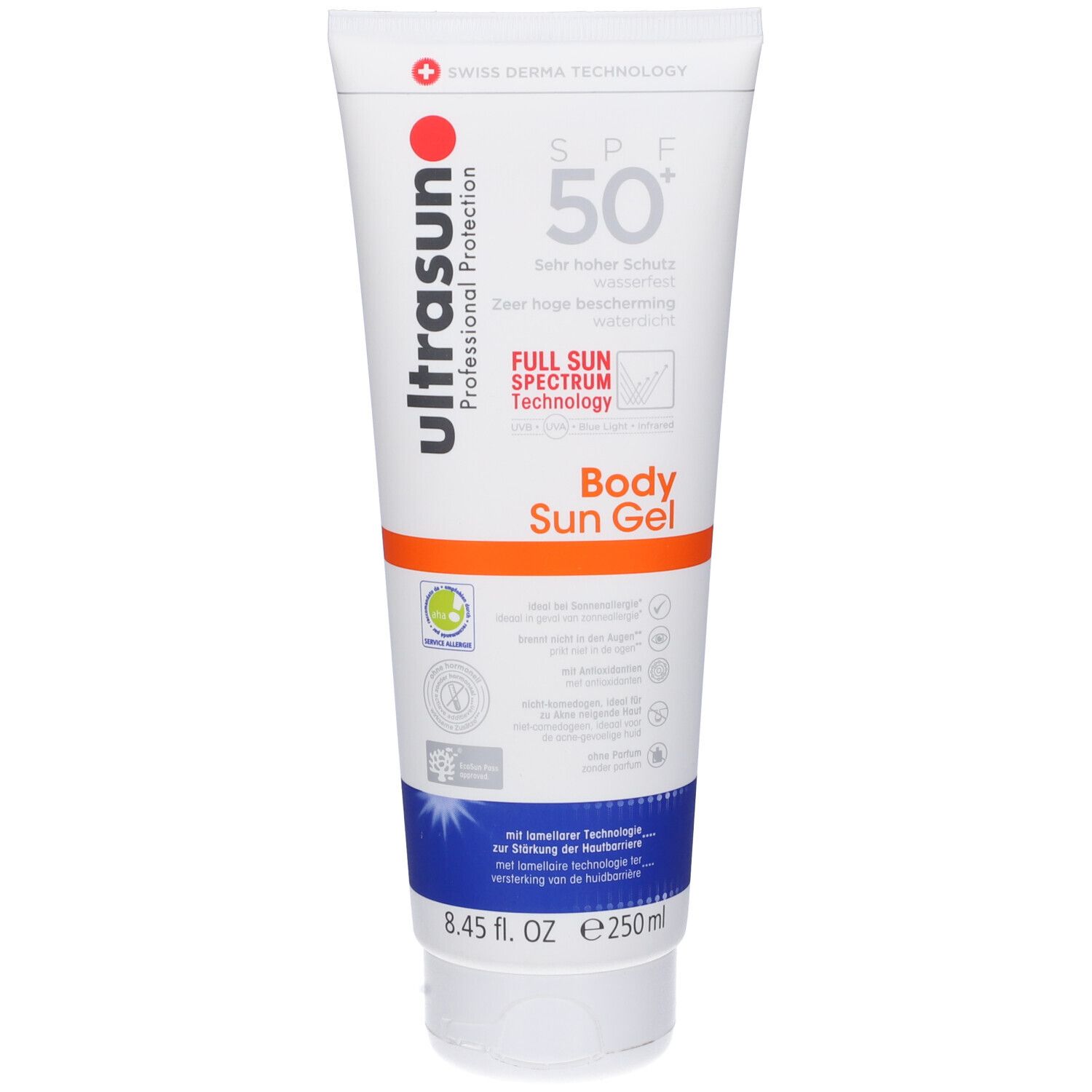 Ultrasun Body Sun Gel Spf 50+