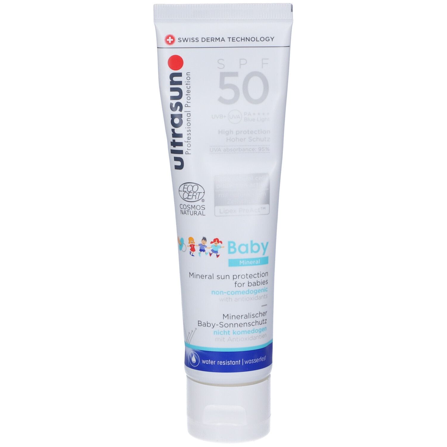 Ultrasun Baby Mineral Crema Solare SPF 50 PA++++