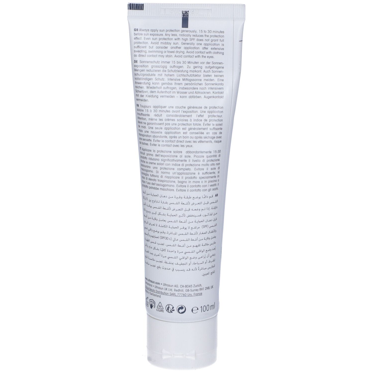 Ultrasun Baby Mineral Crema Solare SPF 50 PA++++
