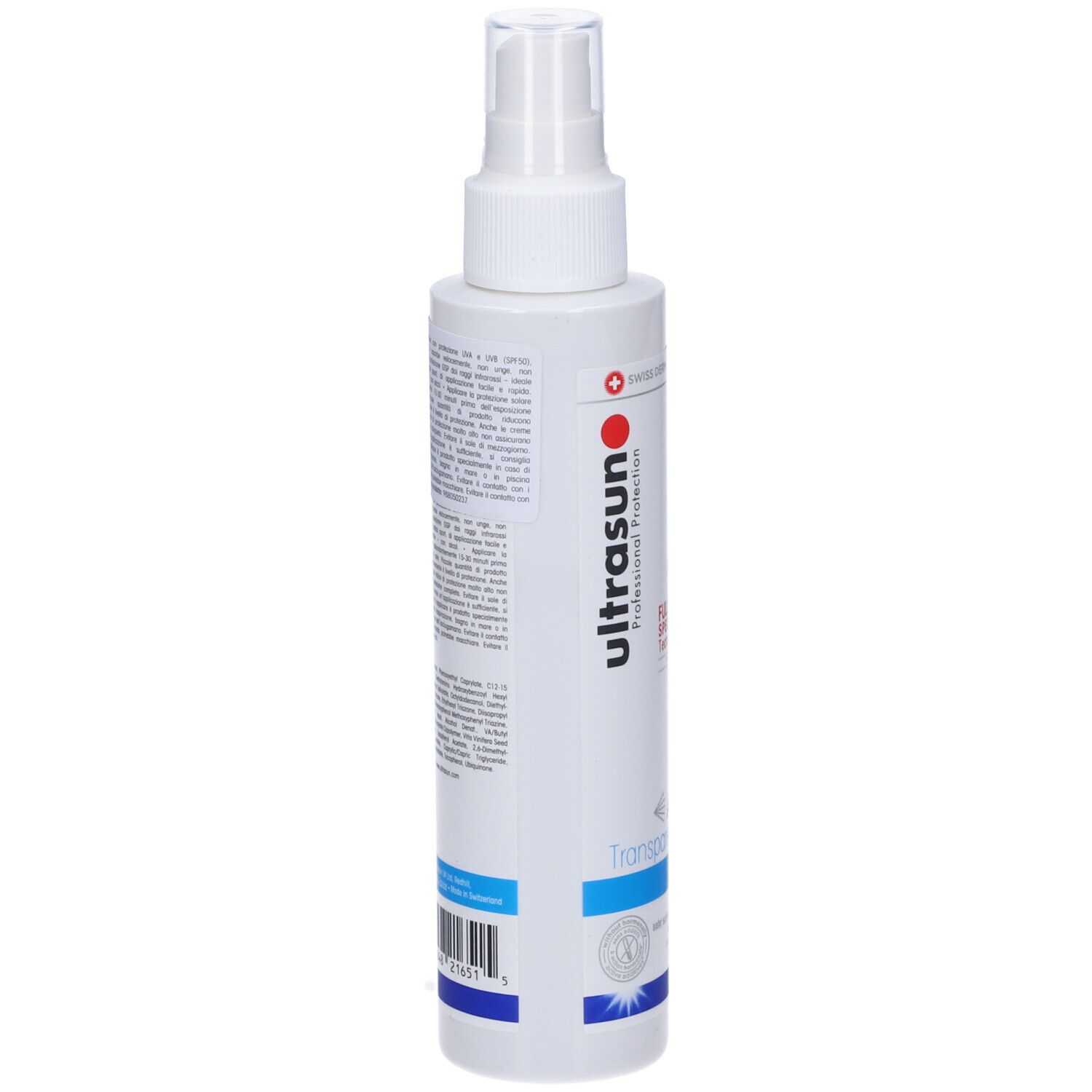Ultrasun Active Transparent Spray Spf 50 Sports