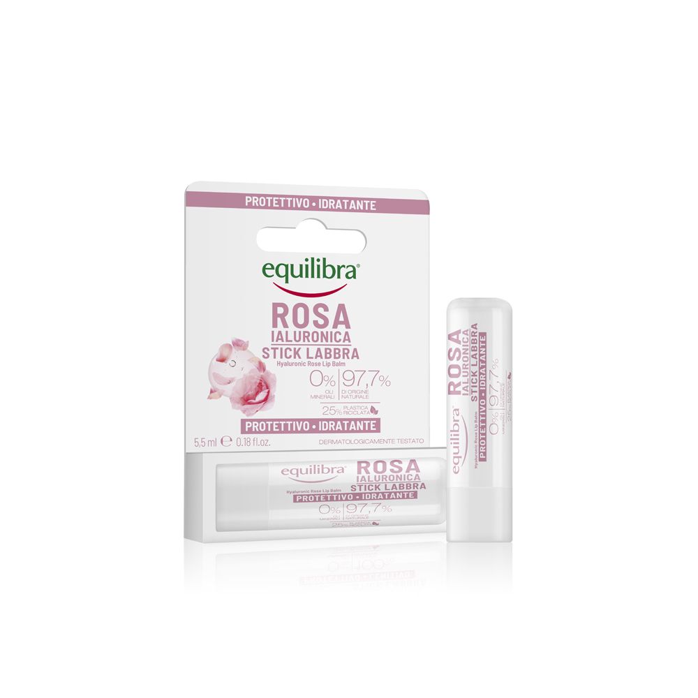 Equilibra Stick Labbra Rosa Ialuronica - risparmia il 10% con il codice: EQUILIBRA10