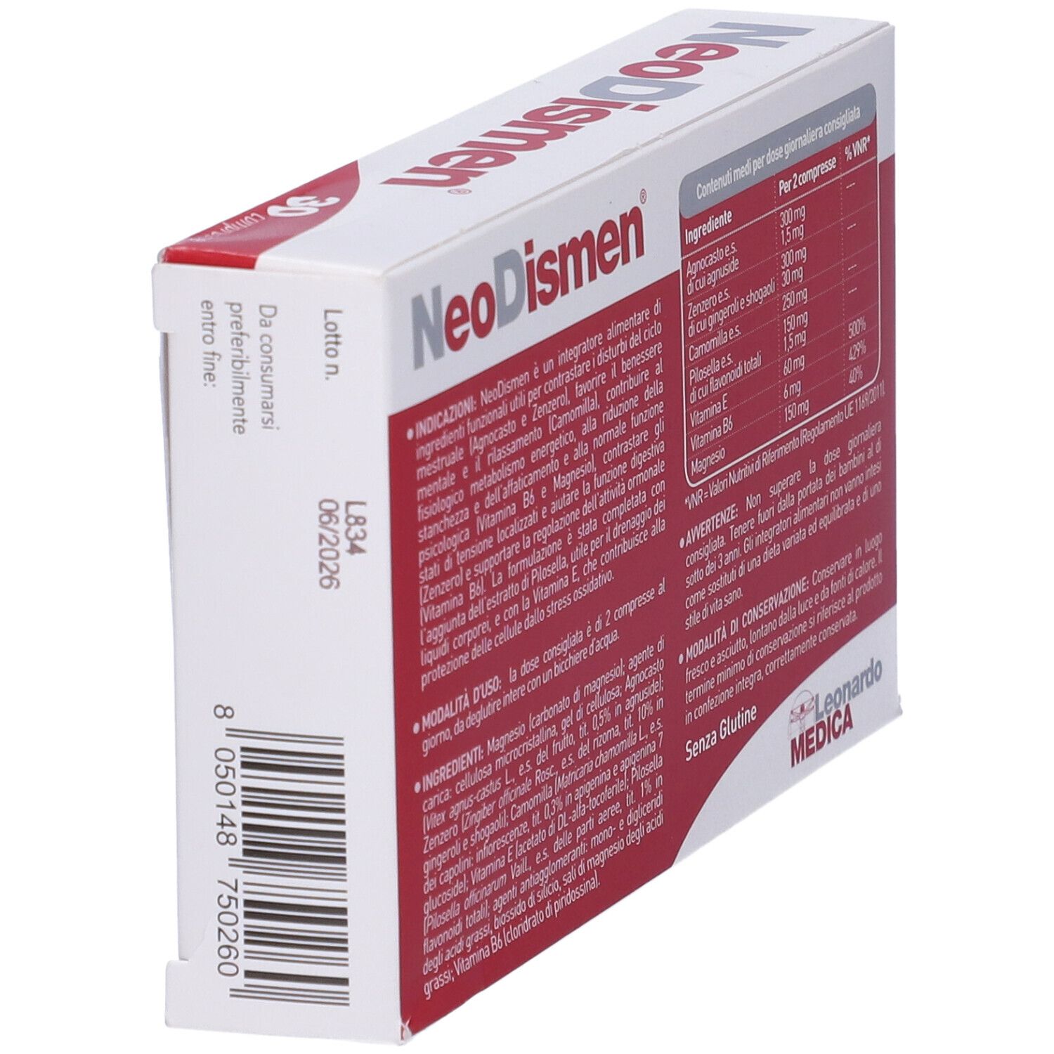 Neodismen 30 Compresse