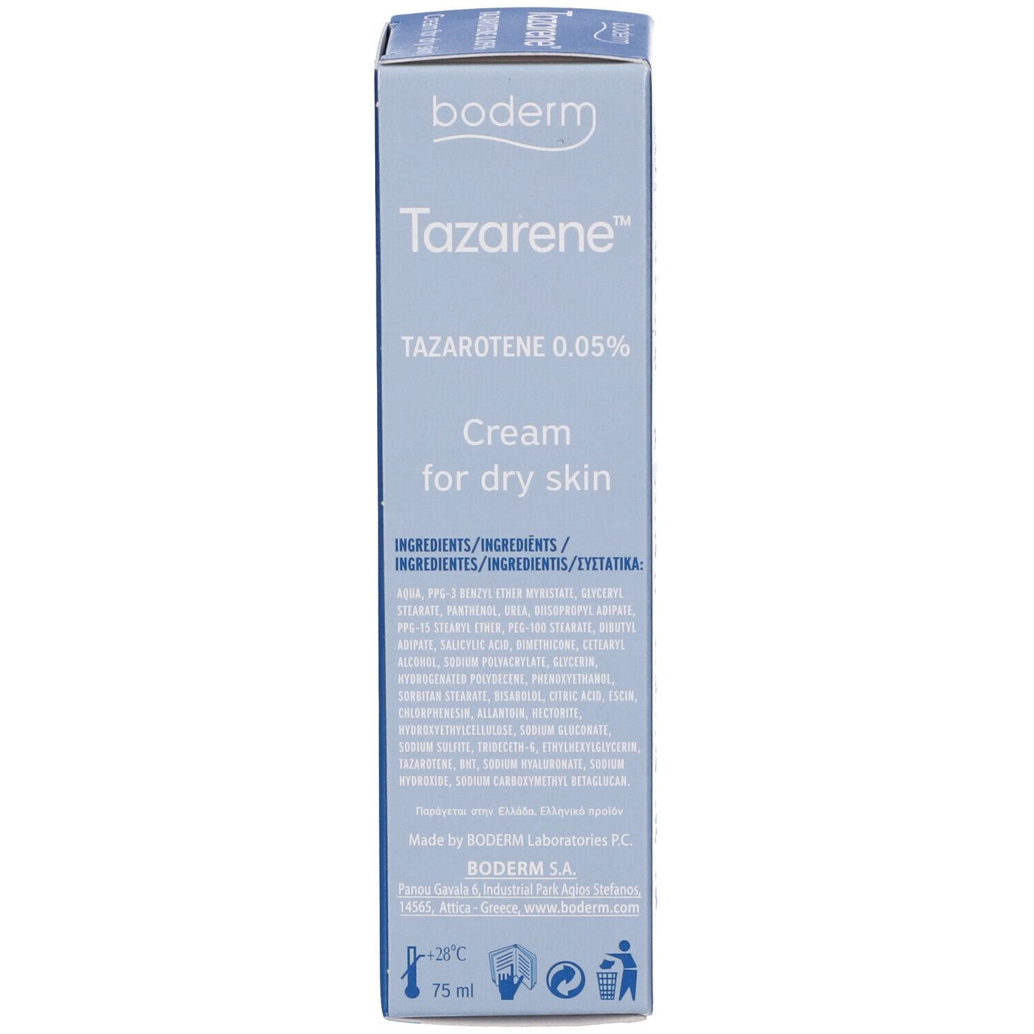 Tazarene Crema 0,05% 75 Ml