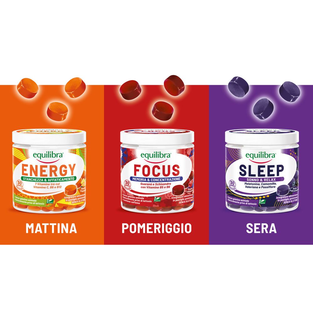 Equilibra Focus 30 Gummies - risparmia il 10% con il codice: EQUILIBRA10