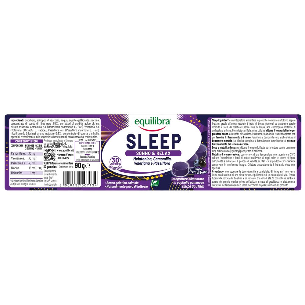 Equilibra Sleep 30 Gummies