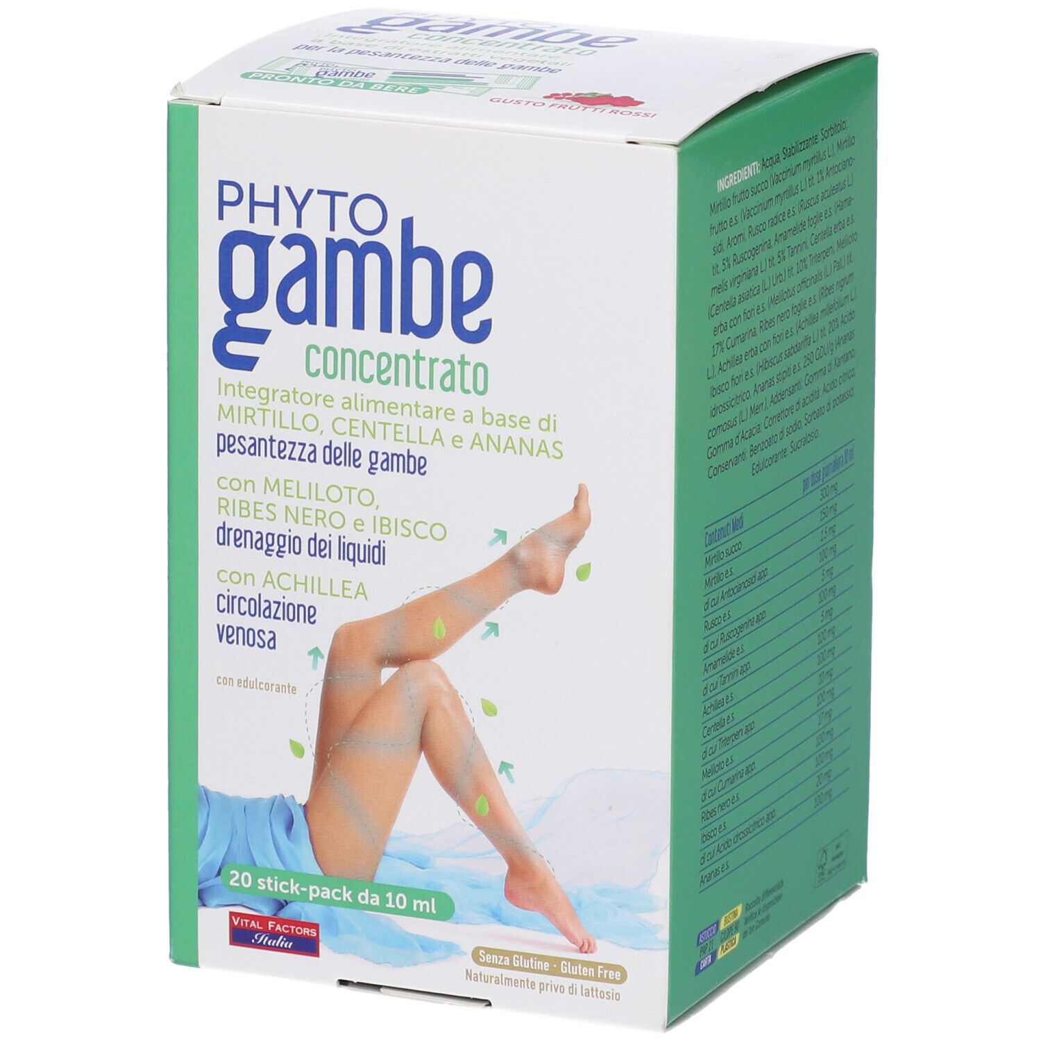 Phytogambe Concentrato 20 Stick-Pack Da 10 Ml