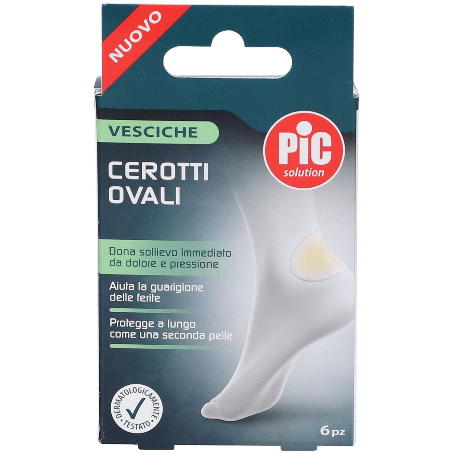 PIC Cerotti Ovali Vesciche 4,4 x 6,9 cm