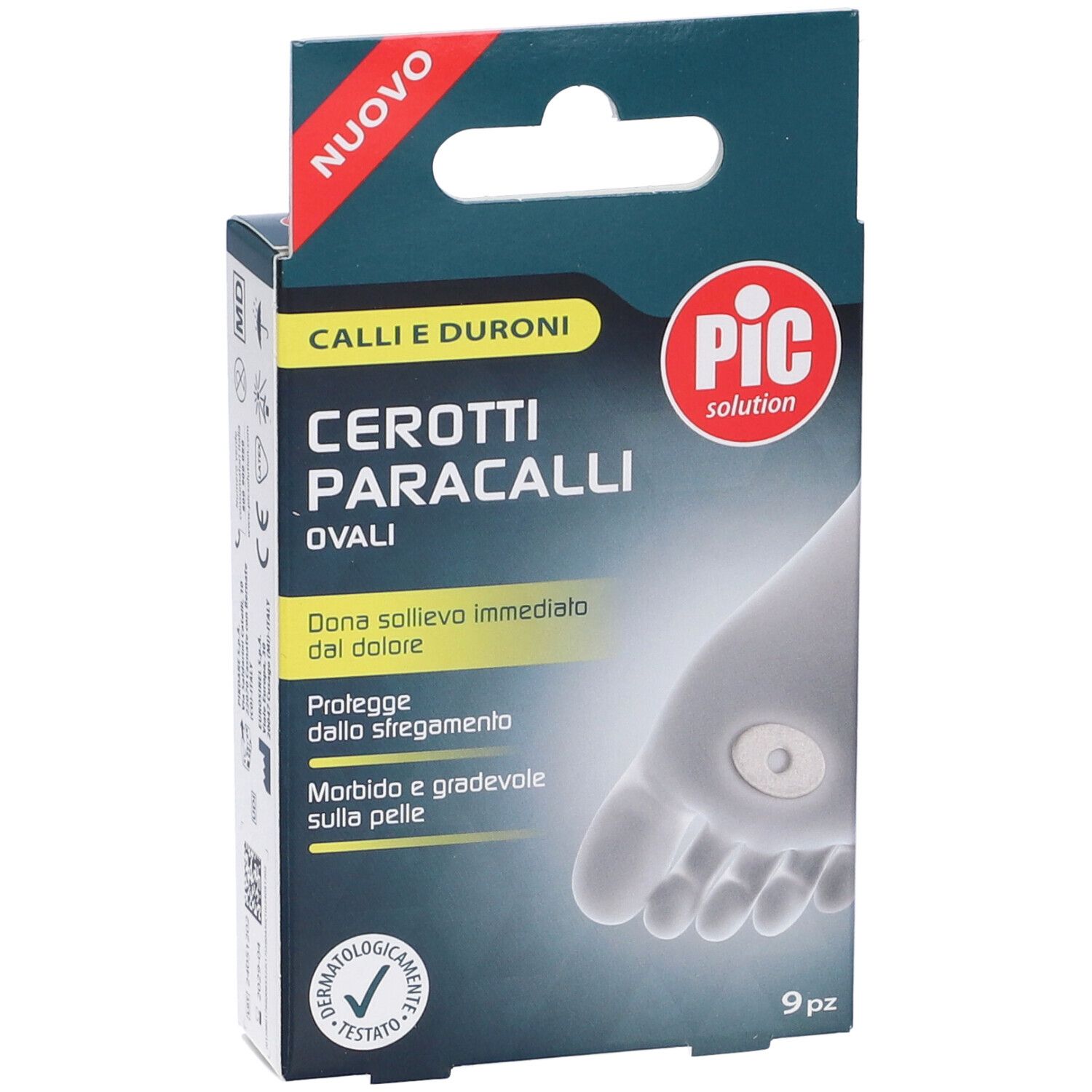 PIC Cerotti Paracalli Ovali Calli e Duroni 2,8 x 1,8 cm