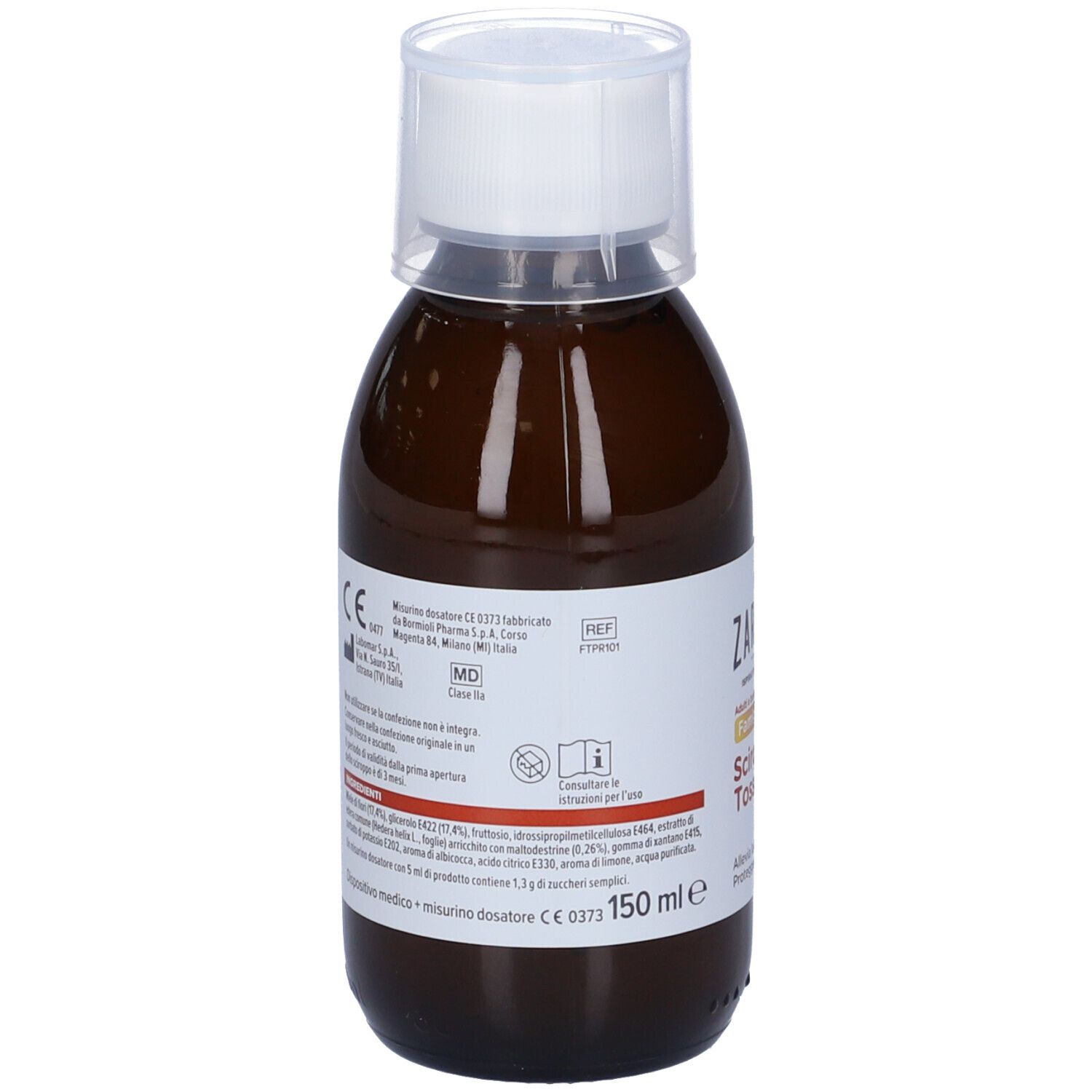Zarbee's Sciroppo Tosse & Gola 150 ml, Sciroppo tosse  adulti e bambini a partire dai 2 anni