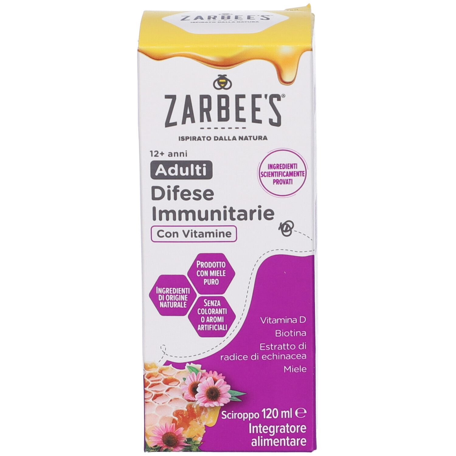 ZARBEE'S Difese Immunitarie Adulti Sciroppo